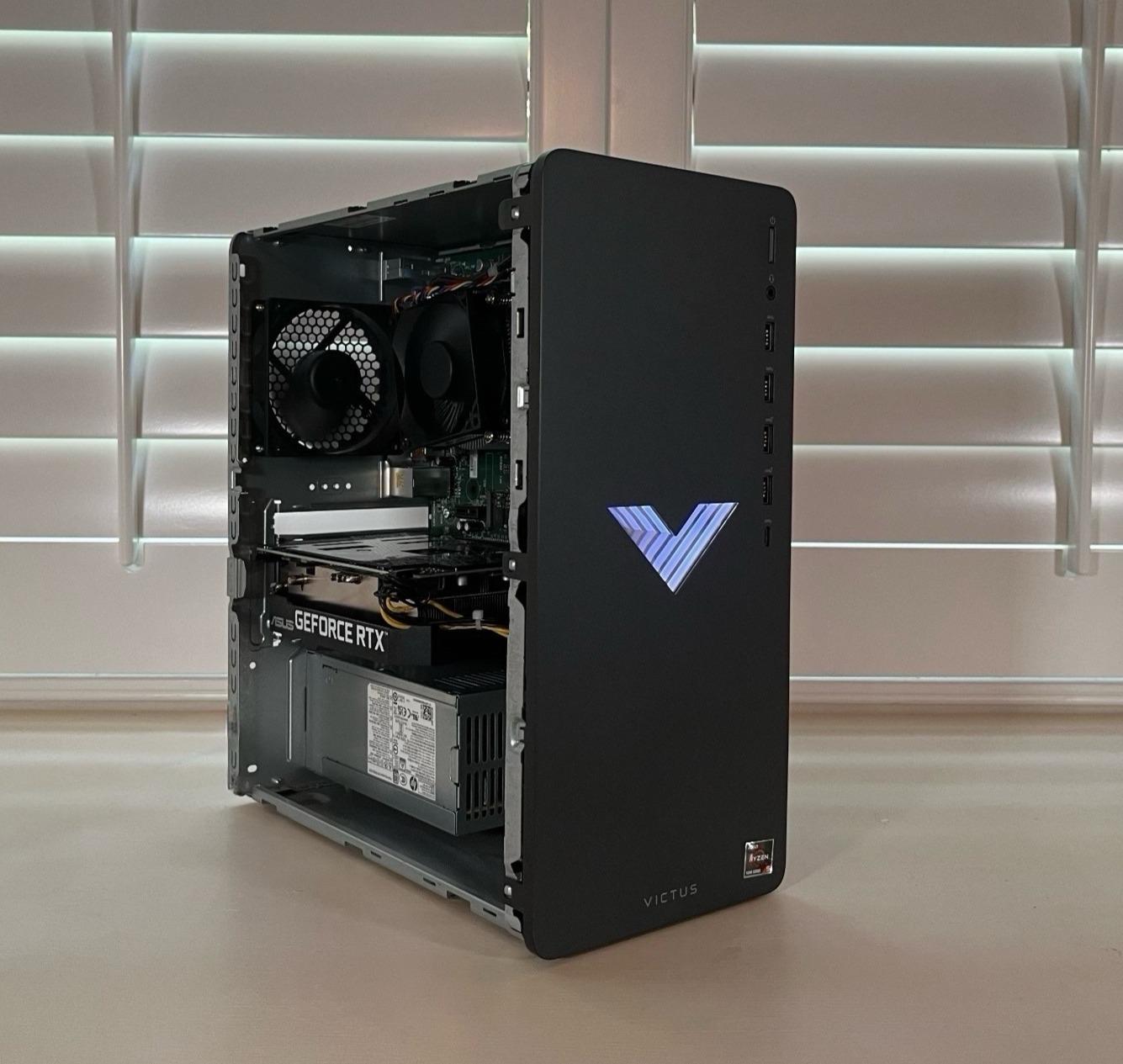 🥷Sleek RTX 1080p Gaming Beast 🥷Ryzen 5 5600G | RTX 3050 8GB | 16GB RAM | 512GB nvme