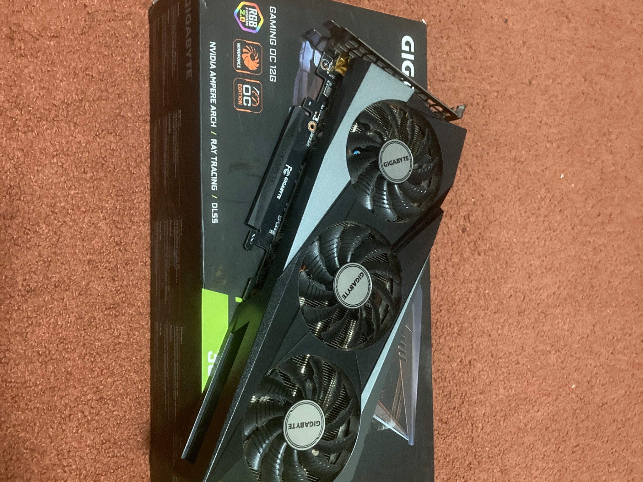 [FIRE SALE!] Gigabyte RTX 3060 12gb O.C Rev 2