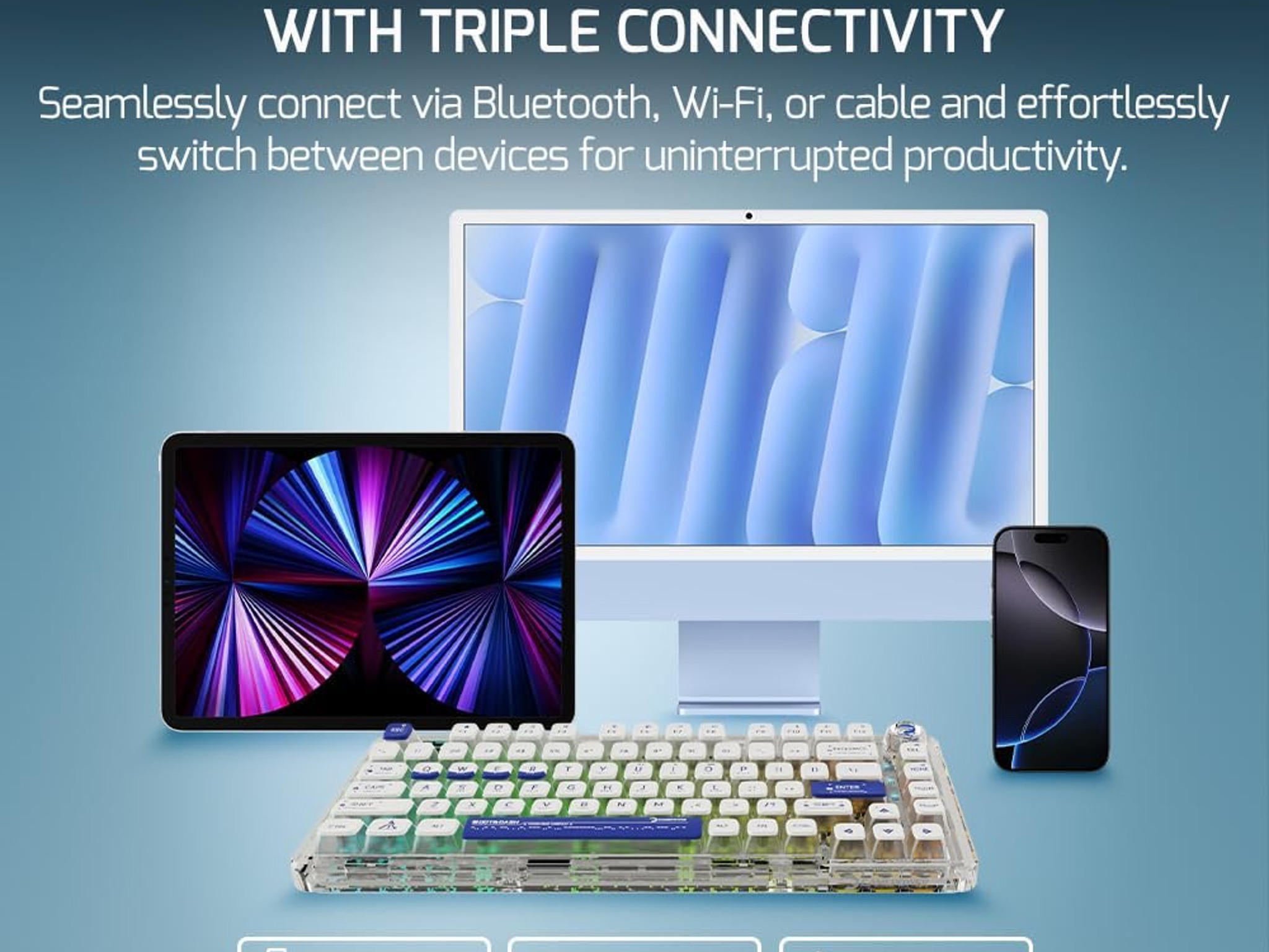 GAMEPOWER Gasket Pro X 75% Mechanical Gaming Keyboard (Precision-lubed/Oiled)