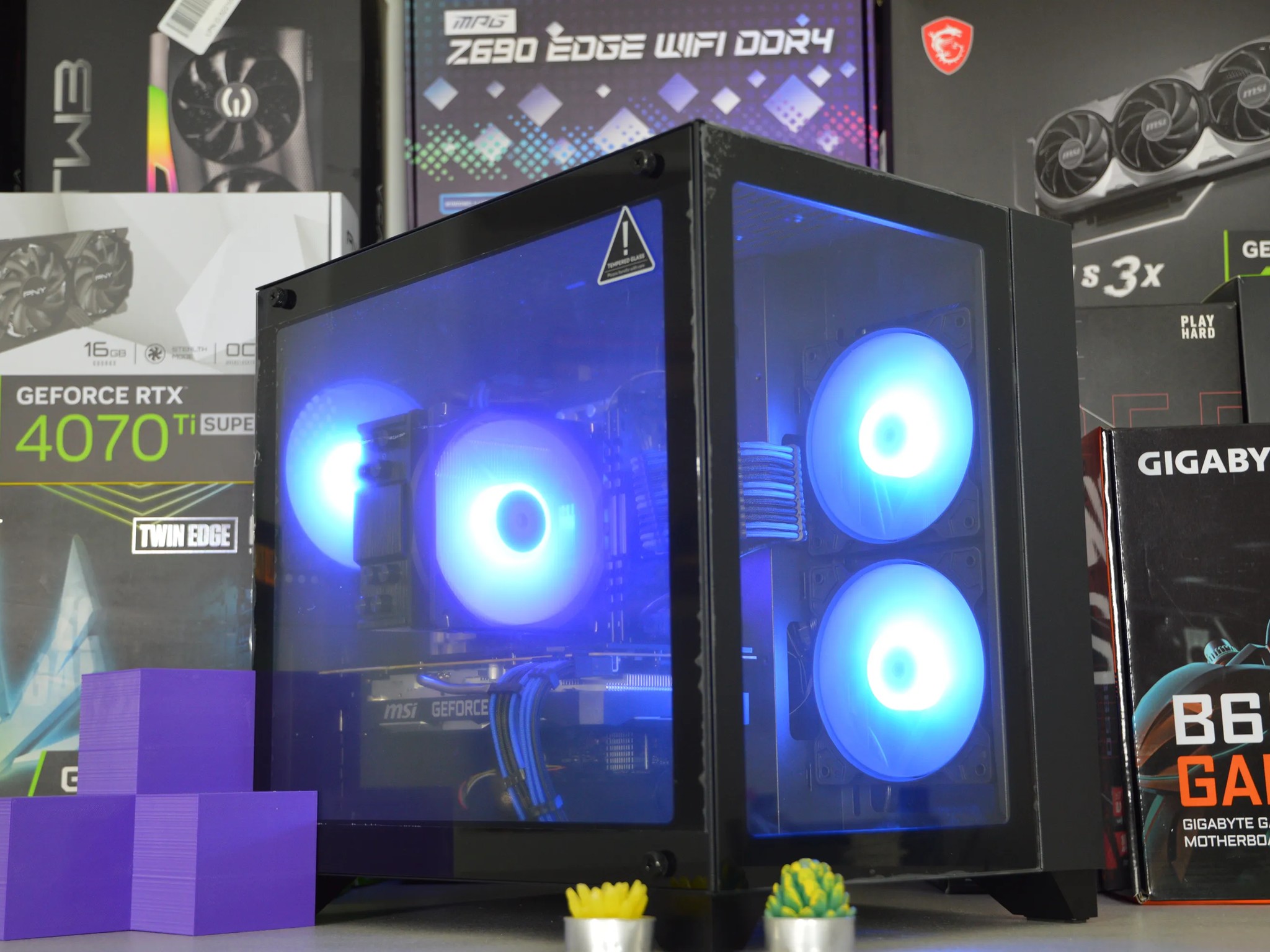 ⚡⚡ | RTX 2070 SUPER 8GB | RYZEN 5 3600 | 16GB DDR4 RAM | 1TB GEN 4 NVME SSD | Electric RTX |