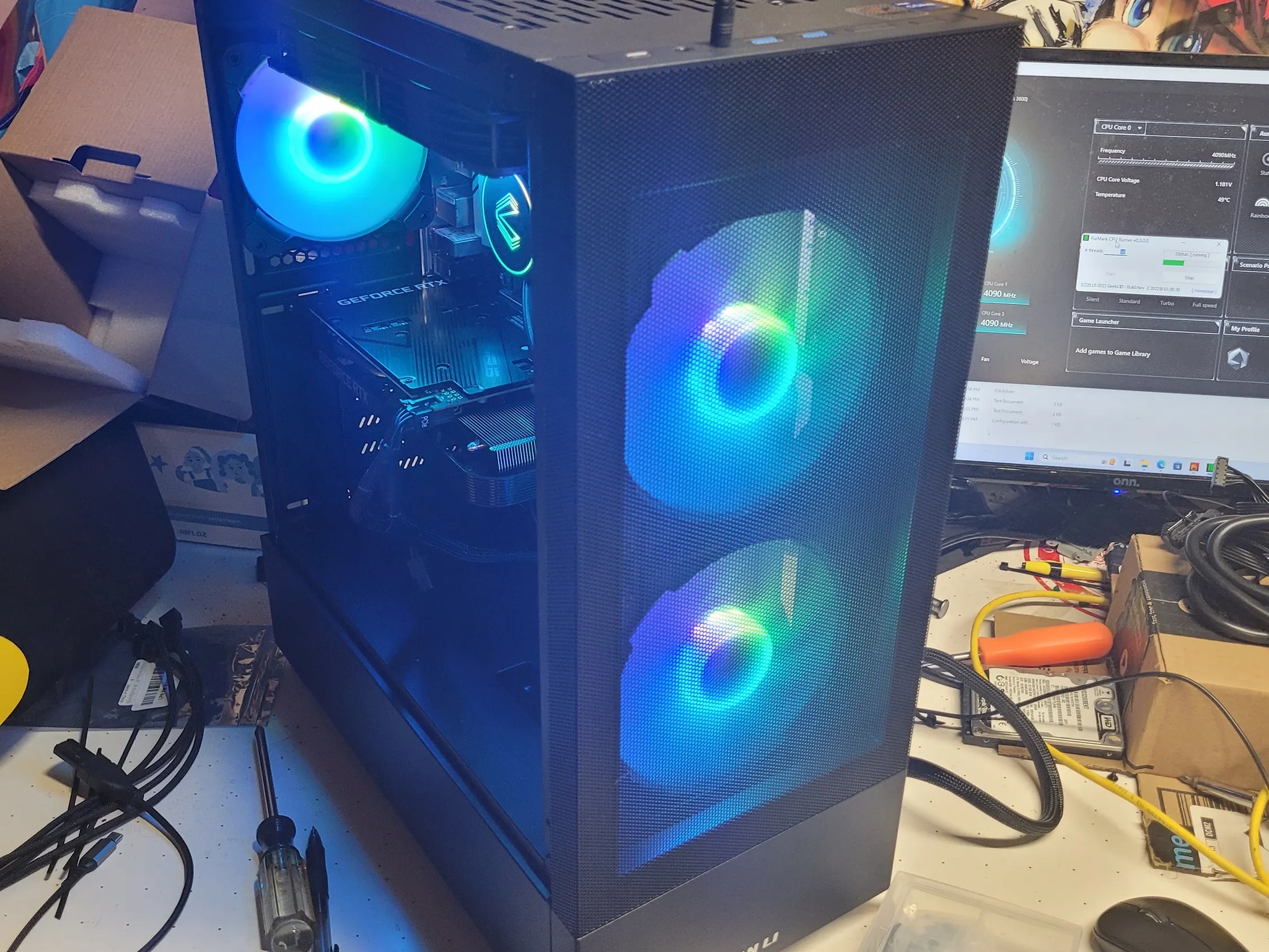 Custom Build PC i5 14400 10-core with rtx 3070