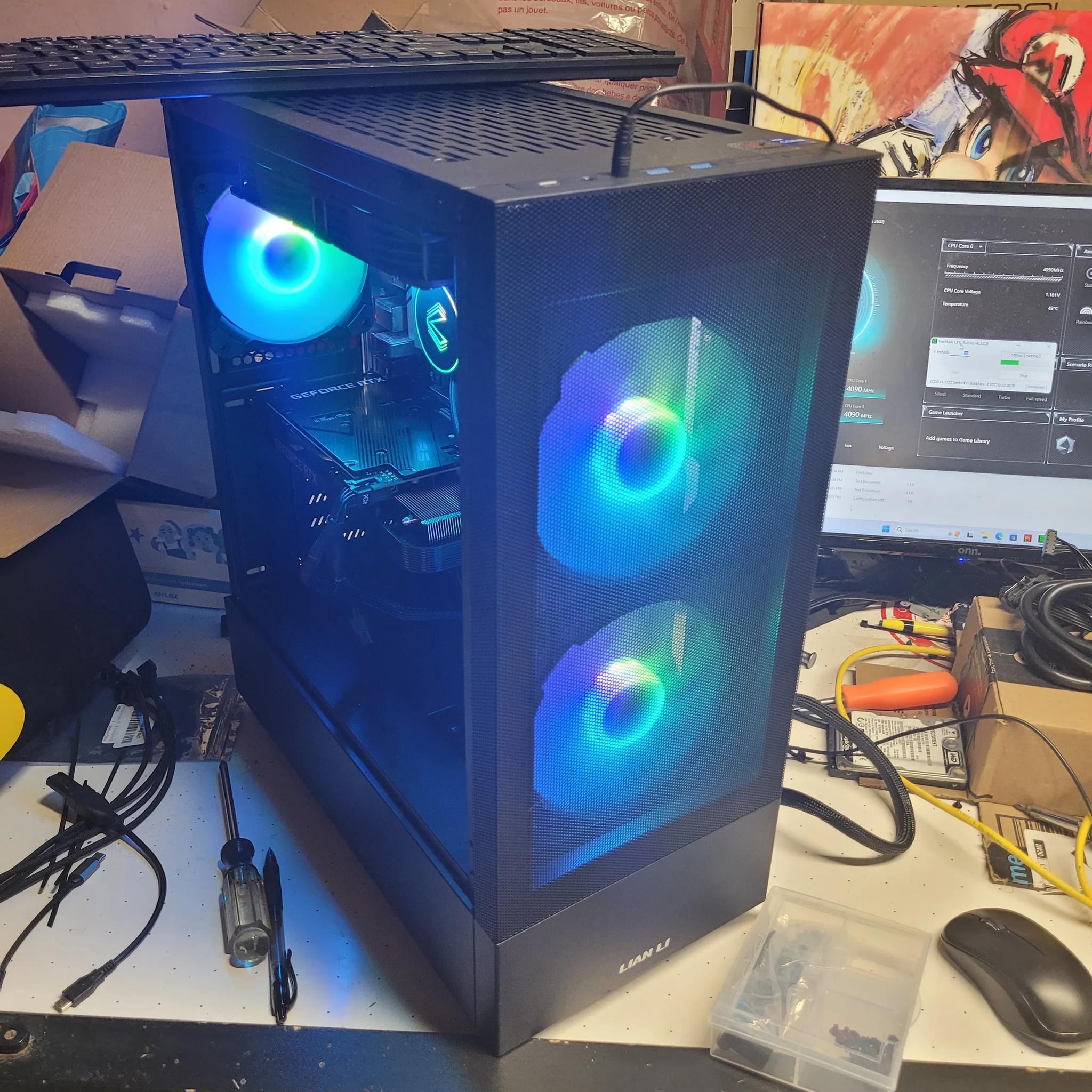 Custom Build PC i5 14400 10-core with rtx 3070