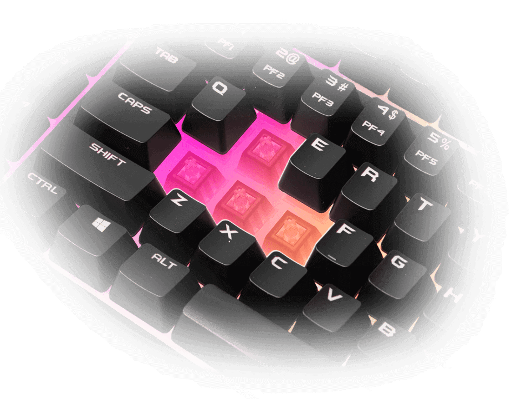 EVGA Z12 RGB Gaming Keyboard, P/N: 834-W0-12US-KR