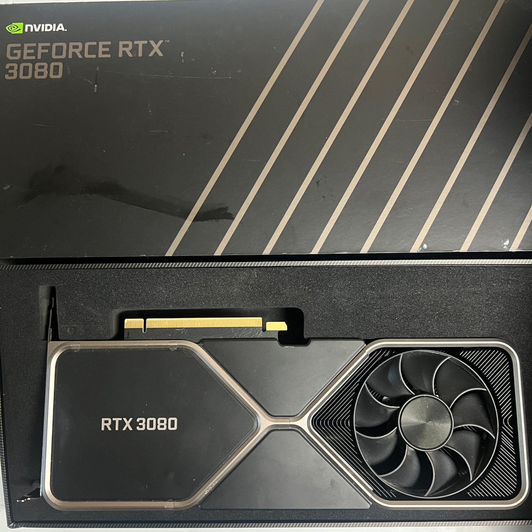 Rtx 3080 Fe 10Gb & 850 Power Supply With 12 Pin