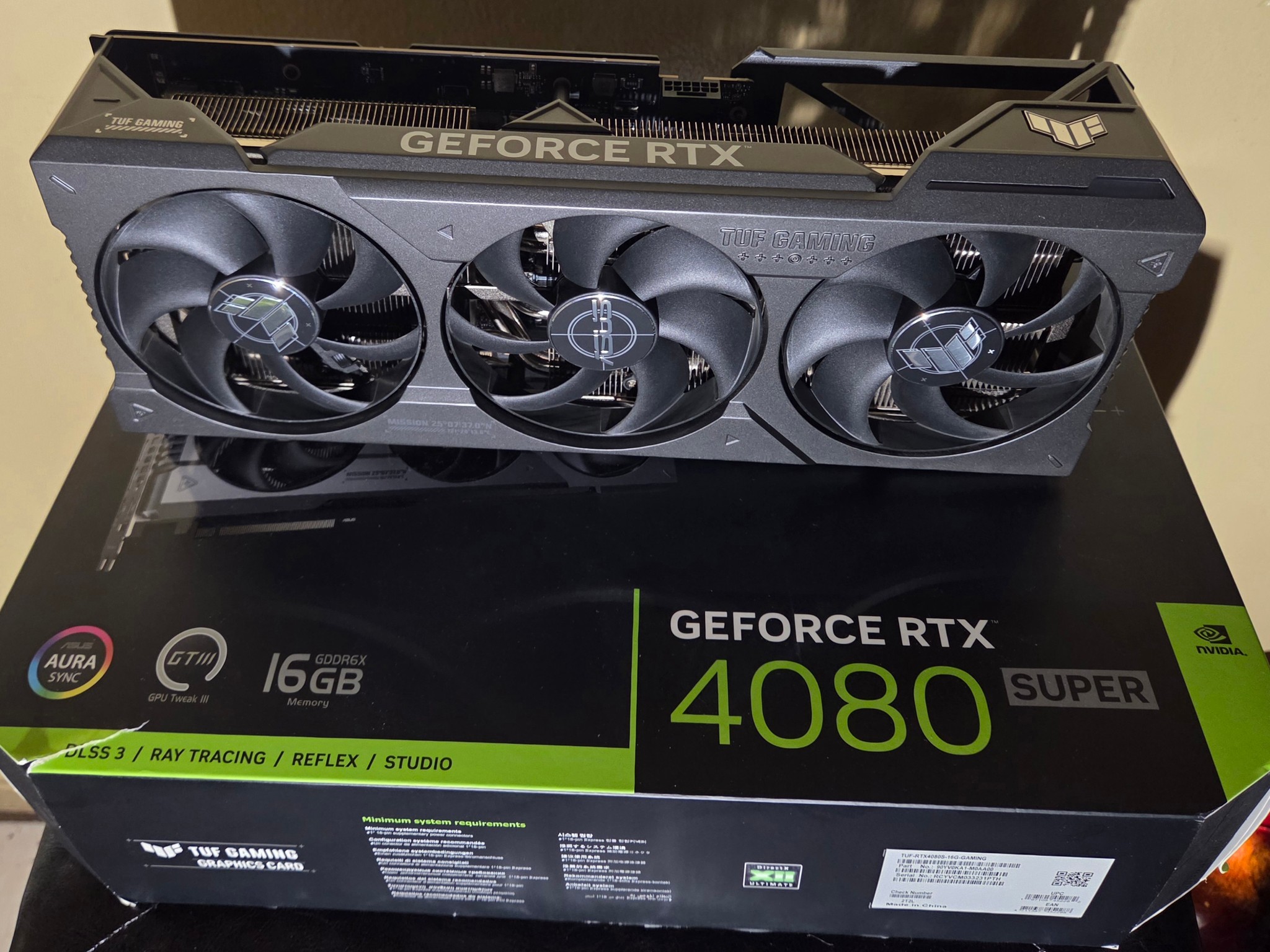 ASUS TUF Gaming GeForce RTX 4080 SUPER