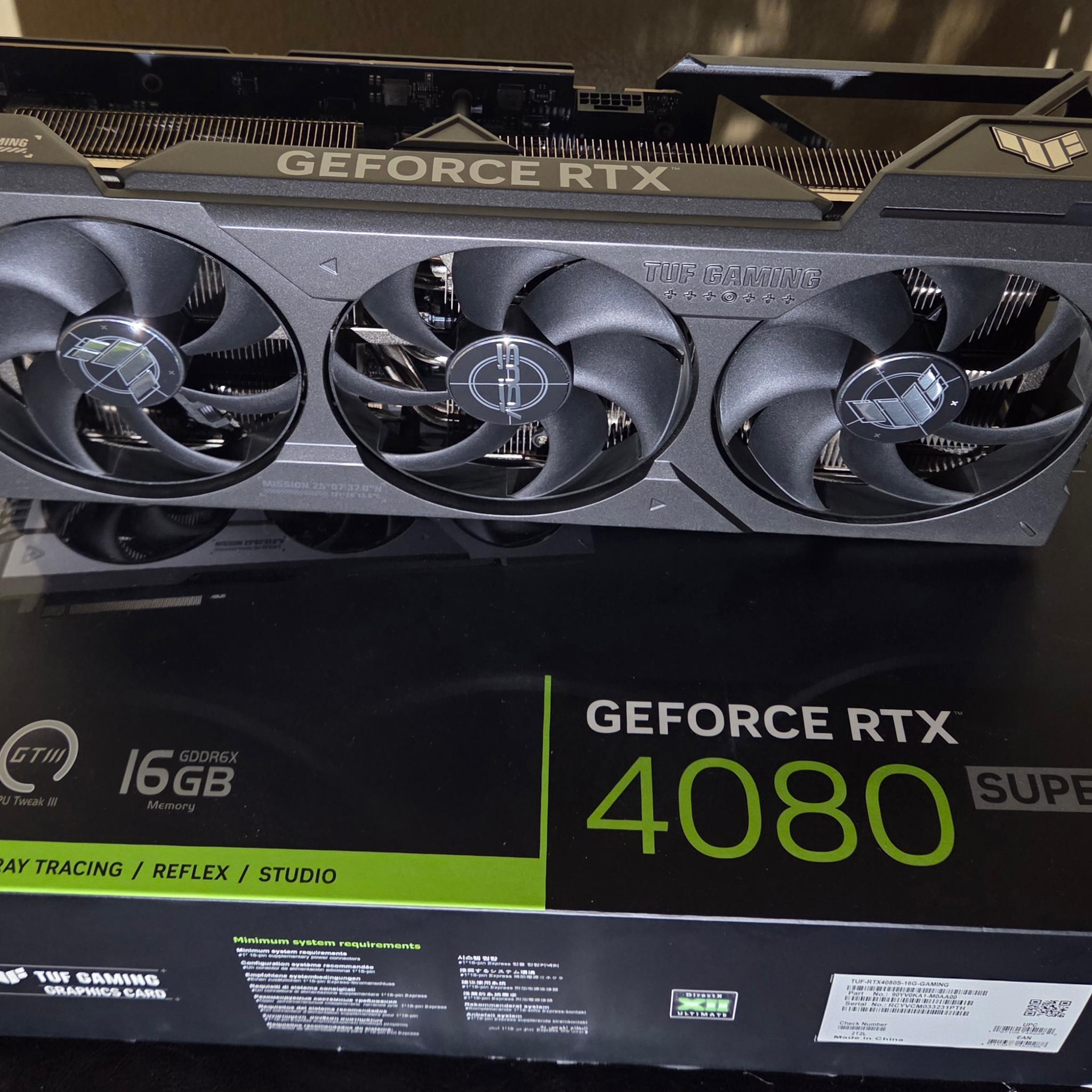 ASUS TUF Gaming GeForce RTX 4080 SUPER