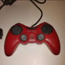 Sony PlayStation PS1 PS2 Red Dual Shock Analog Controller Video Game Gaming