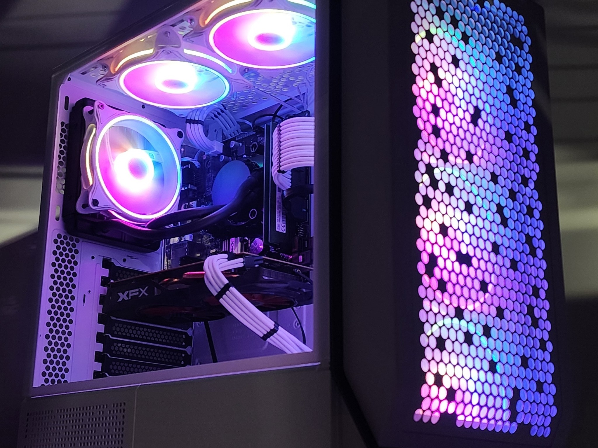 Gaming PC i3-9100F 8GB RAM 128GB SSD + 500GB HDD RX 470 8GB Windows 11 Computer