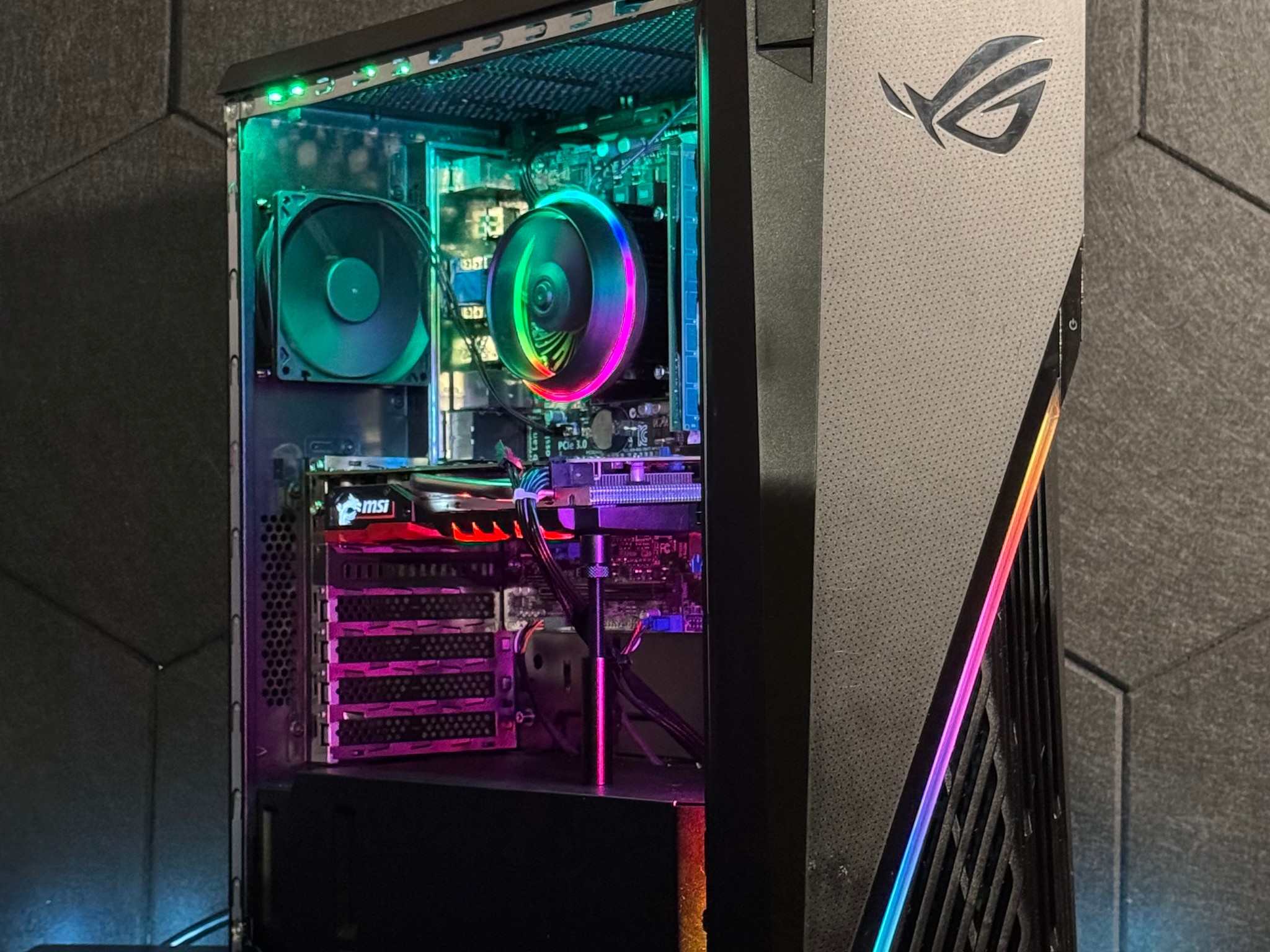 i5-3570K, GTX 1050 Ti MSI, 16GB RAM, 180GB SSD + 1TB HDD Gaming PC