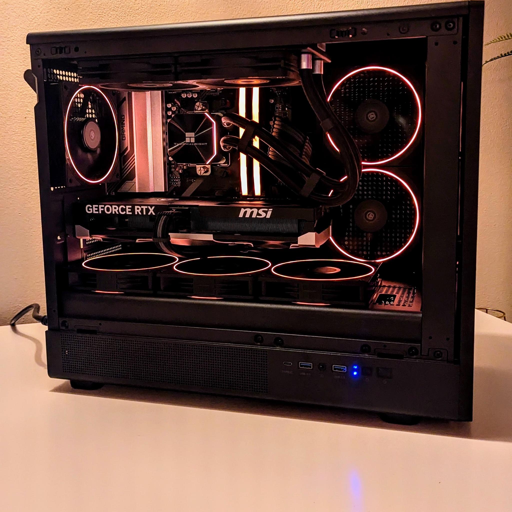 💨 Air Flow Dream PC💨  — RTX 5070 | Ryzen 9600X | 32GB DDR5 | 1TB SSD| 11 Fans !