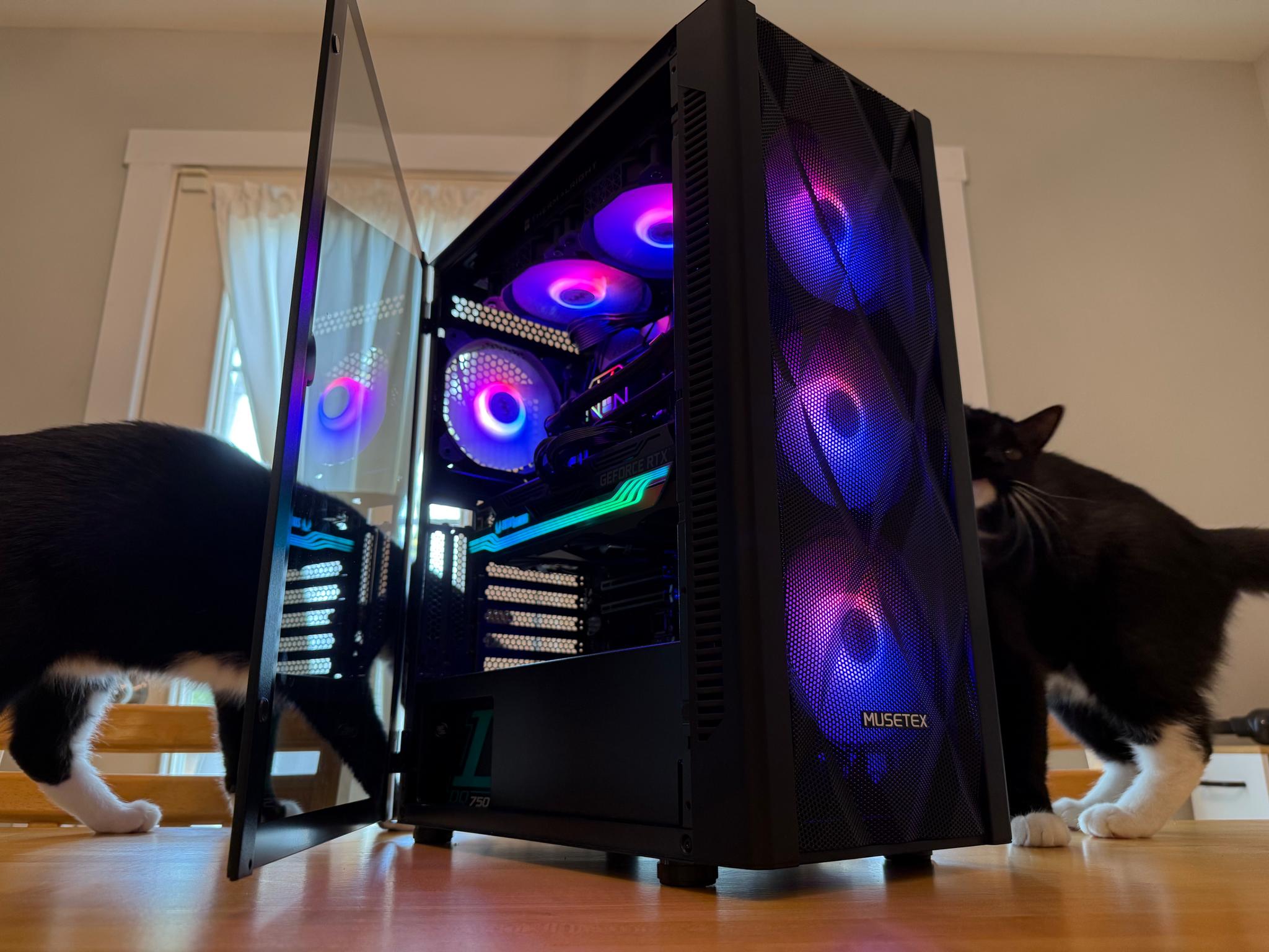 Scratch&Dent RTX 3070ti, Intel i9 9940x QS, 24gb Ram, 1tb SSD, WiFi Equipped ARGB Gaming PC