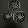 3x Lian Li UNI FAN TL Wireless Fans – Used