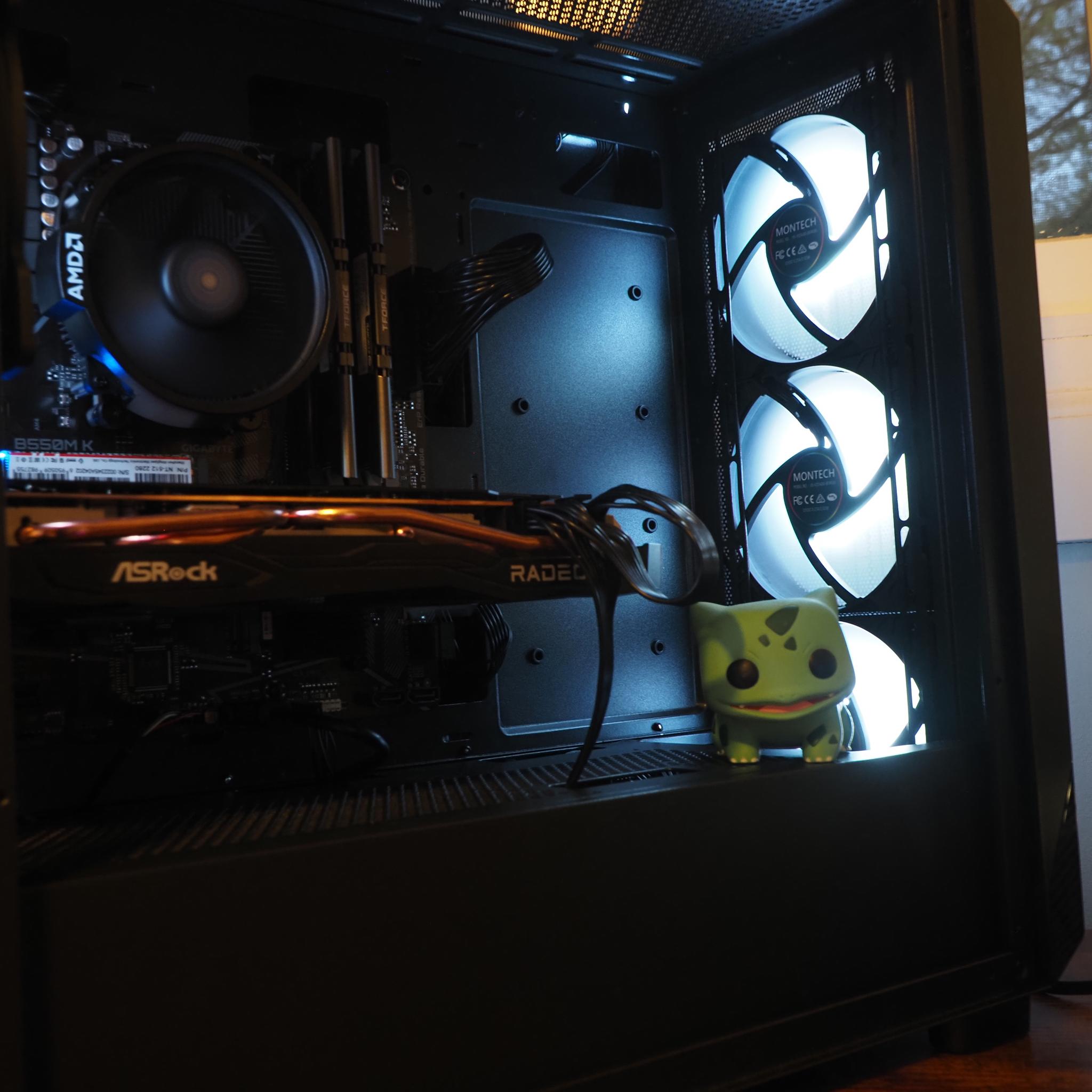 🔥 Ryzen 5 5500 + RX 6700 XT Gaming PC | 1440p Ultra | 16GB RAM | 500GB NVMe | Ready to Play