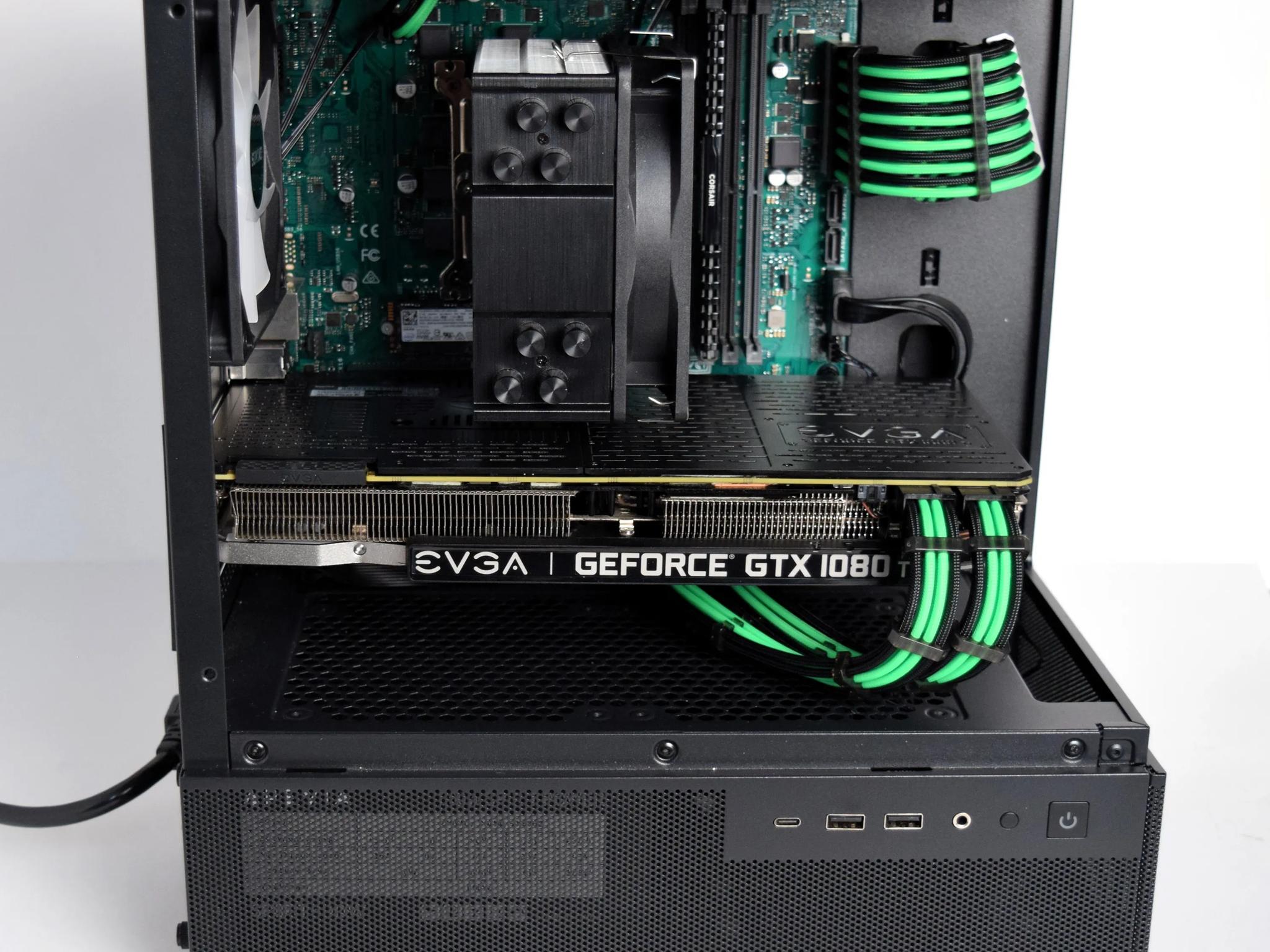 Fresh Build! Intel i7 7700 | GTX 1080ti 11GB | 16gb Ram | 512 GB Storage | Okinos 3 Fish Tank Case