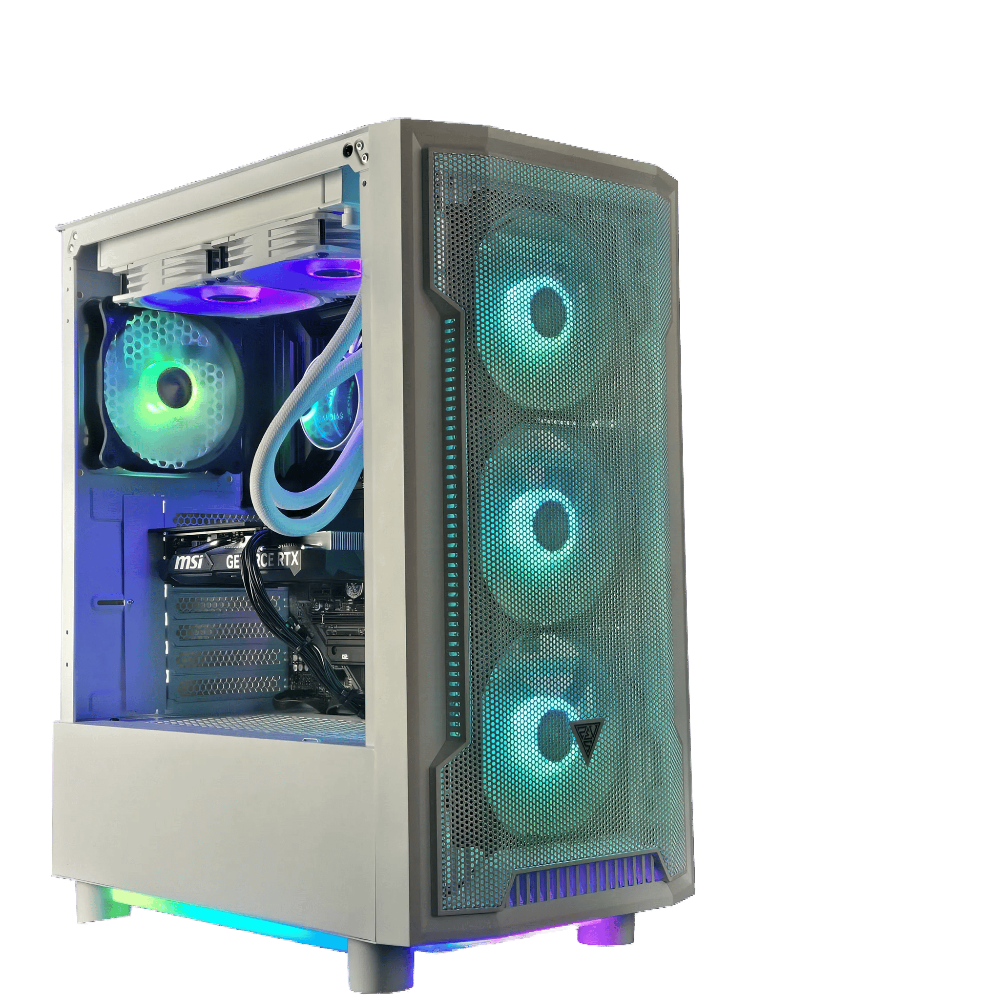 Clutch Computer Valyrian Pro Gaming PC w/Ryzen 5 5600x/RTX 4060 Ti 8gb/240MM Liquid Cooled/1TB SSD