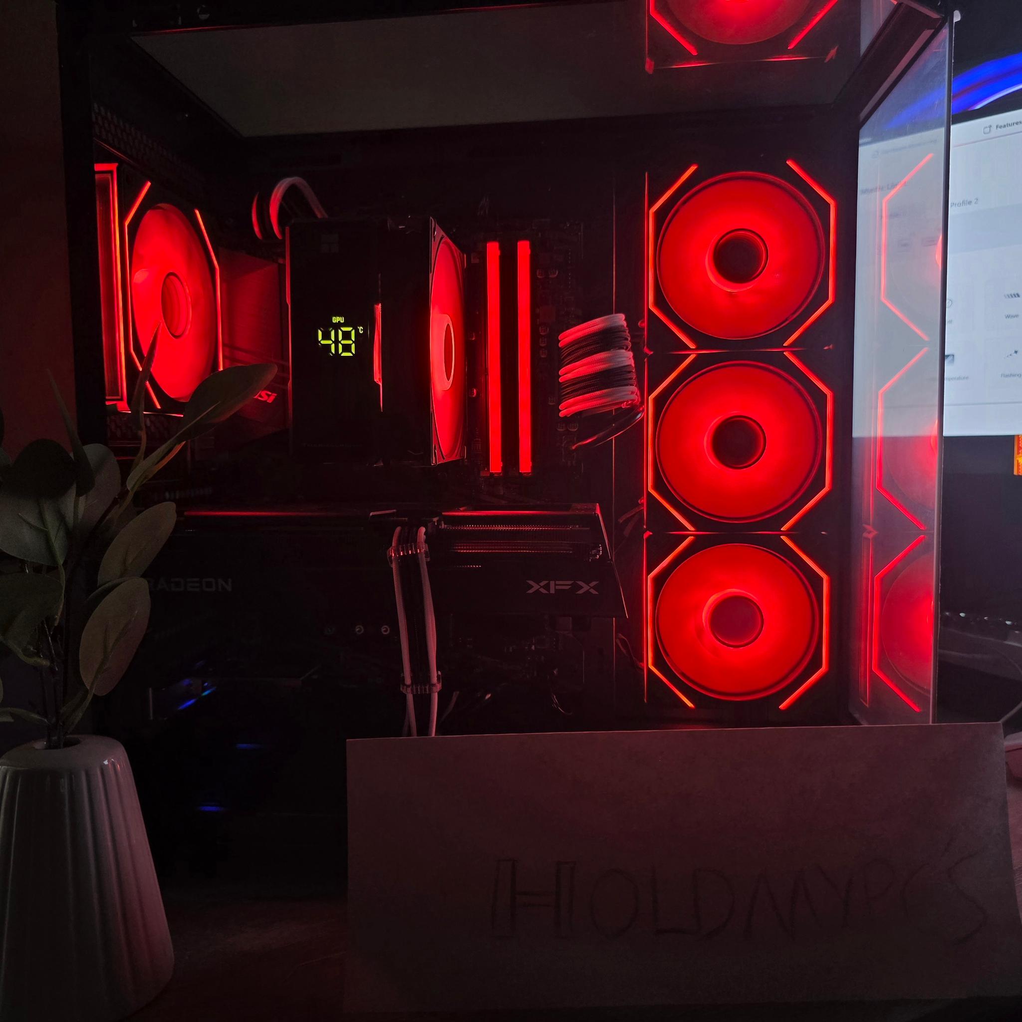Gaminc PC! Ryzen 9060XT, 5700X, 1TB SSD, 32GB DDR4, RGB