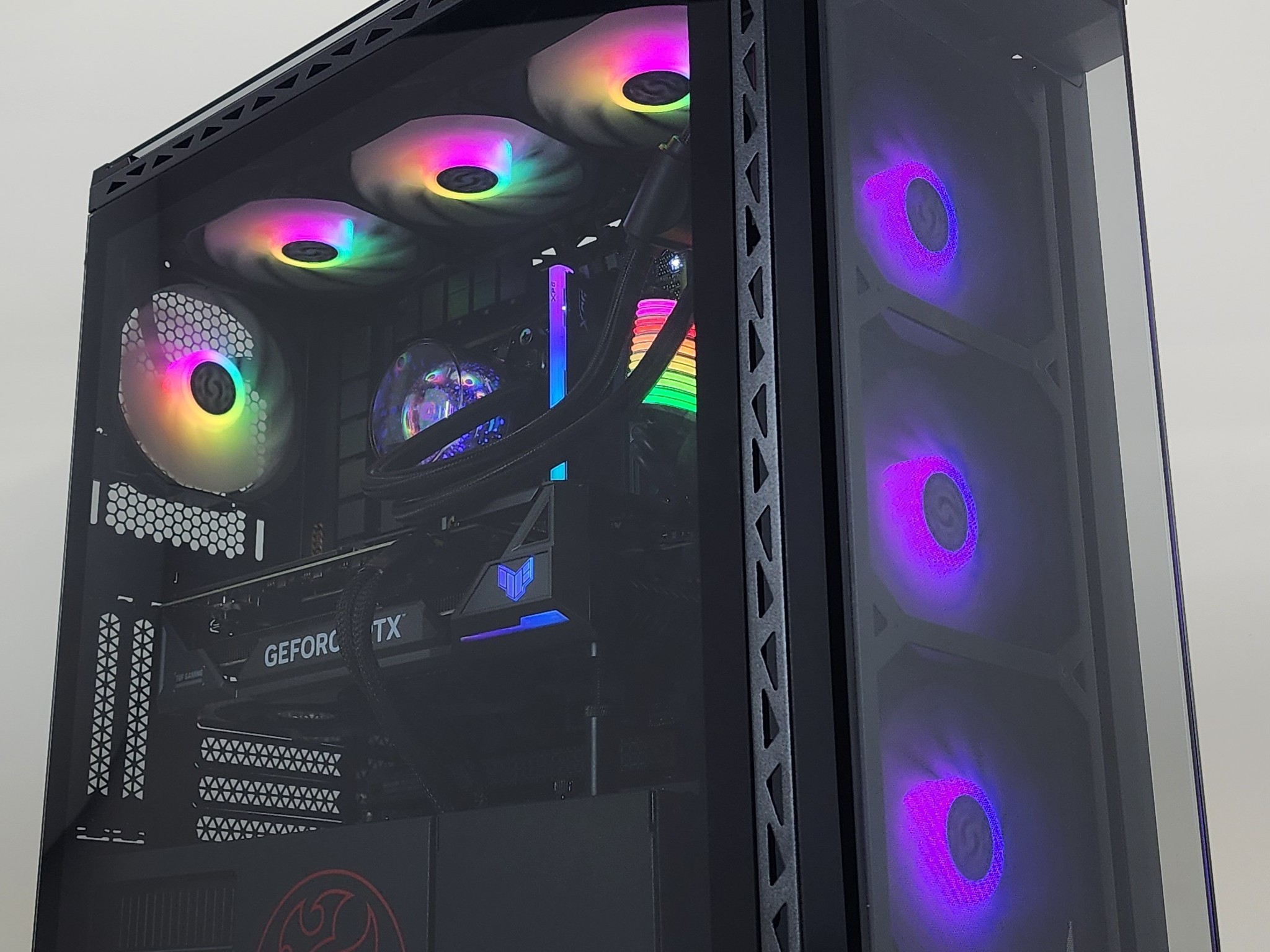 Gaming PC Ryzen 7 7700X 16GB RAM 1TB SSD RTX 4070 Ti 12GB Windows 11 Computer