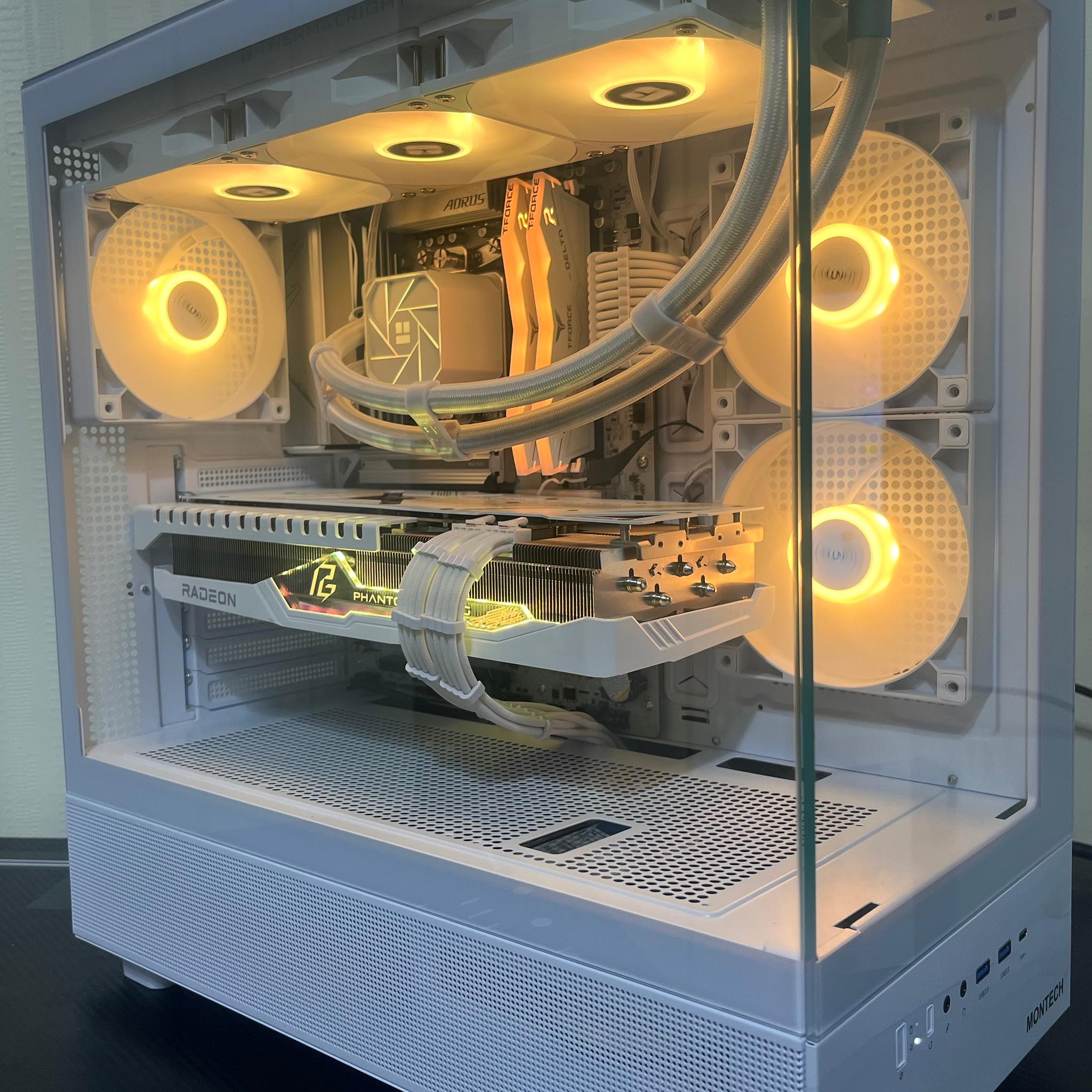 “Aether” 1440p/4K Streaming/Gaming PC|Ryzen 7 7800X3D, RX 7900XT, 1TB M.2 SSD