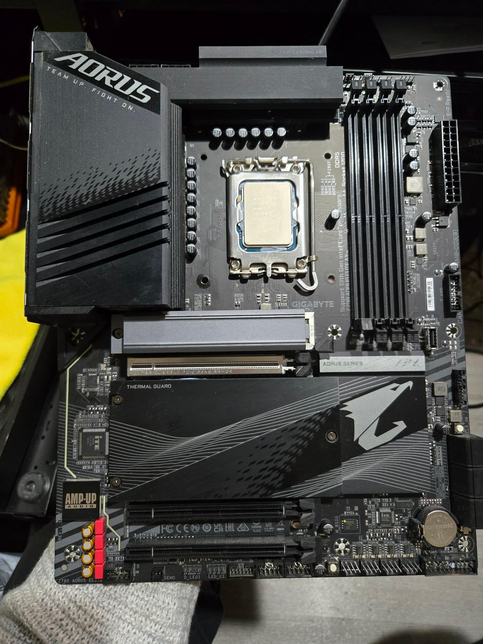 Intel Core i9-13900K + Gigabyte Z790 Aorus Elite AX Bundle - High-End Gaming/Workstation