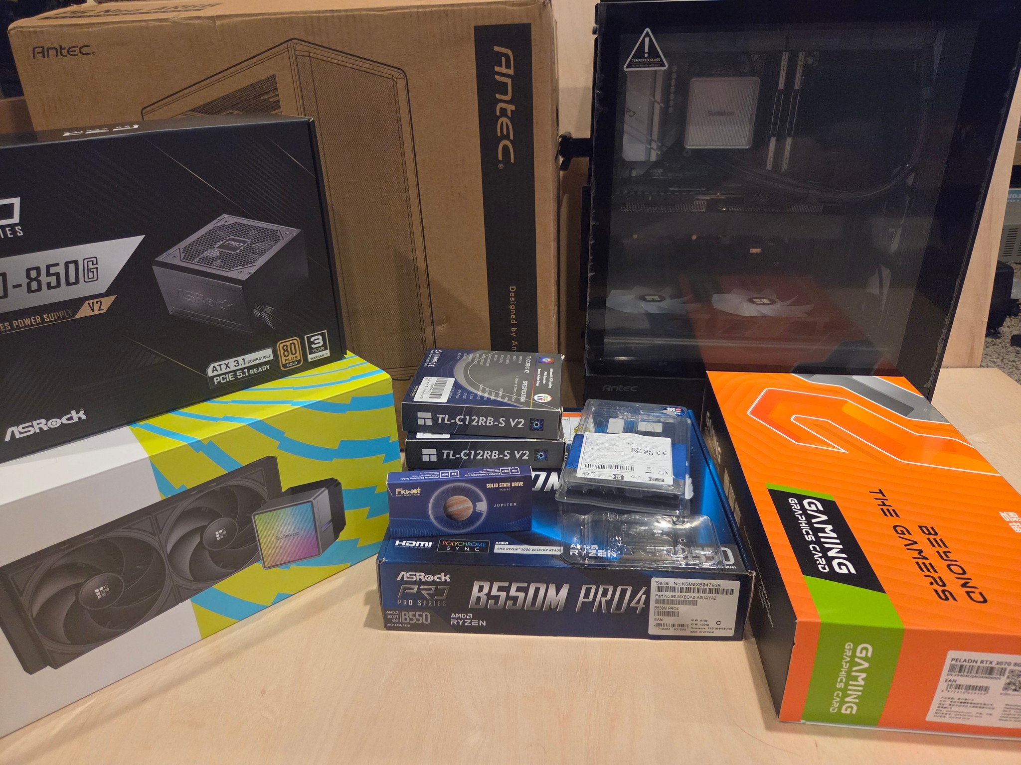 🚀 Mid-Range Gaming PC | Ryzen 7 5700X + RTX 3070 | 100% New Parts