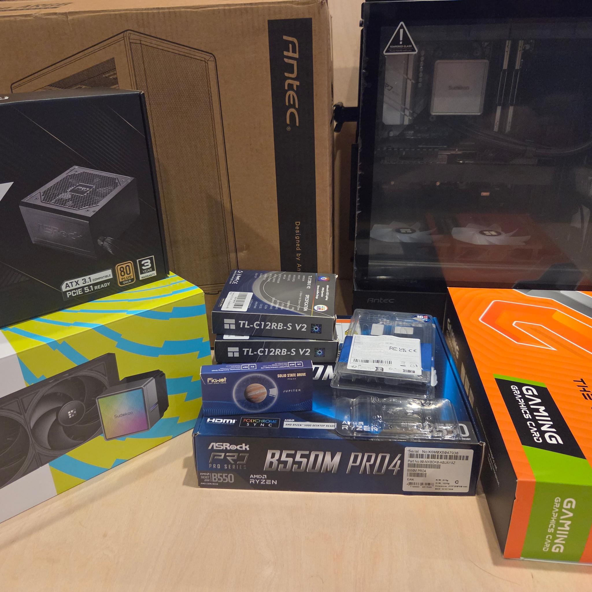 🚀 Mid-Range Gaming PC | Ryzen 7 5700X + RTX 3070 | 100% New Parts