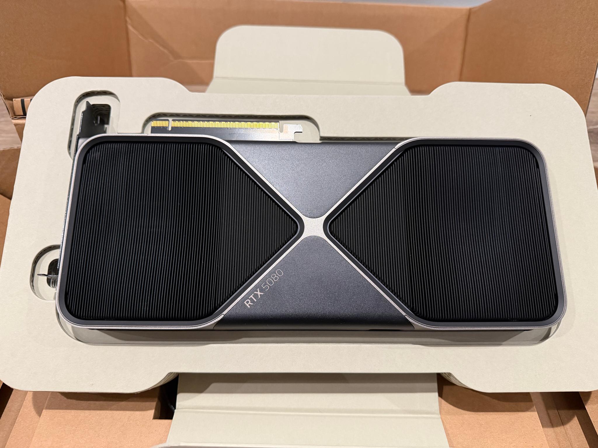 NVIDIA GeForce RTX 5080 Founders Edition
