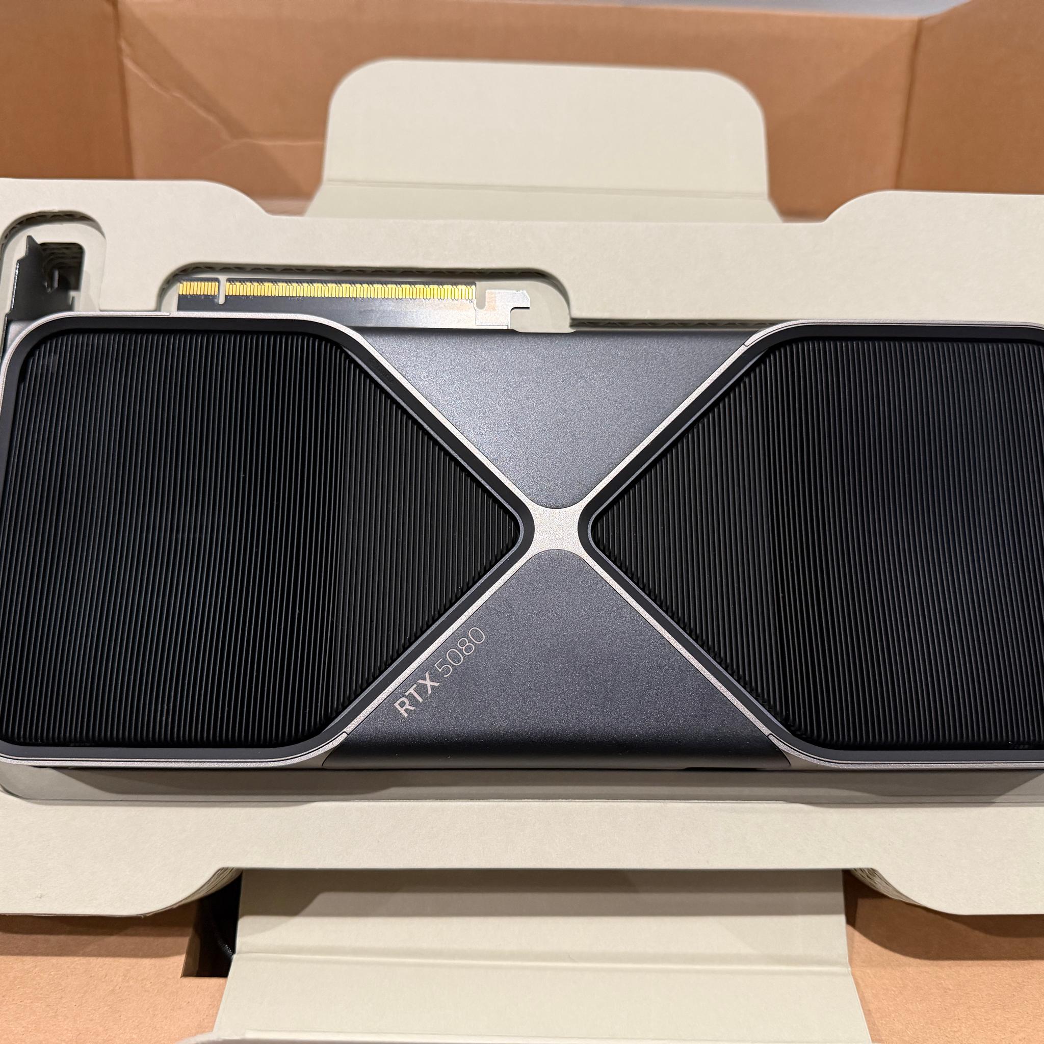 NVIDIA GeForce RTX 5080 Founders Edition