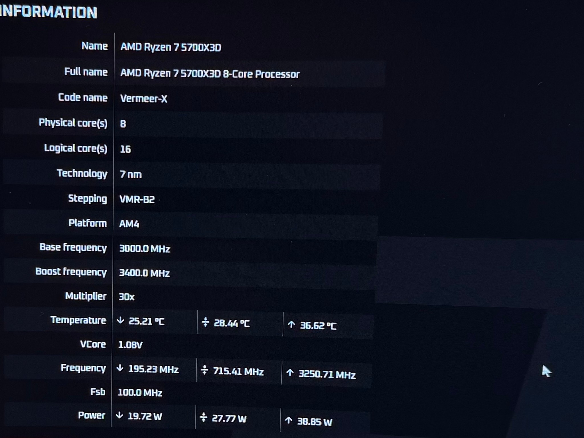 AMD Ryzen 7 5700X3D