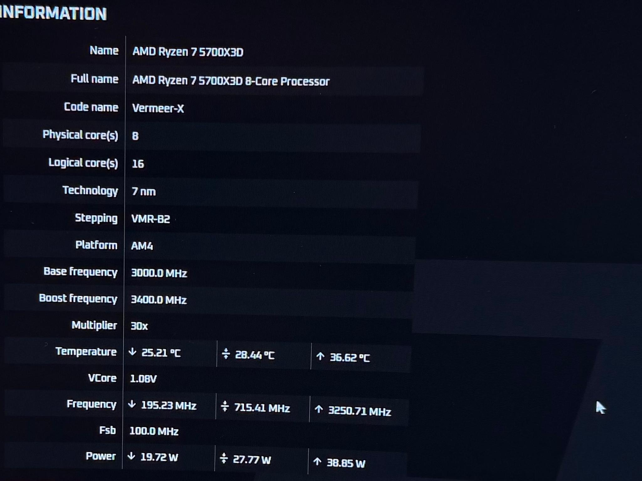 AMD Ryzen 7 5700X3D
