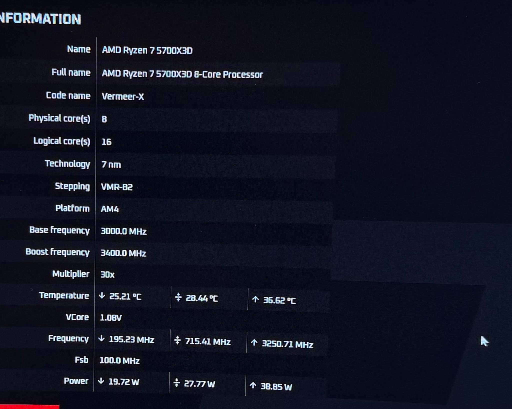AMD Ryzen 7 5700X3D