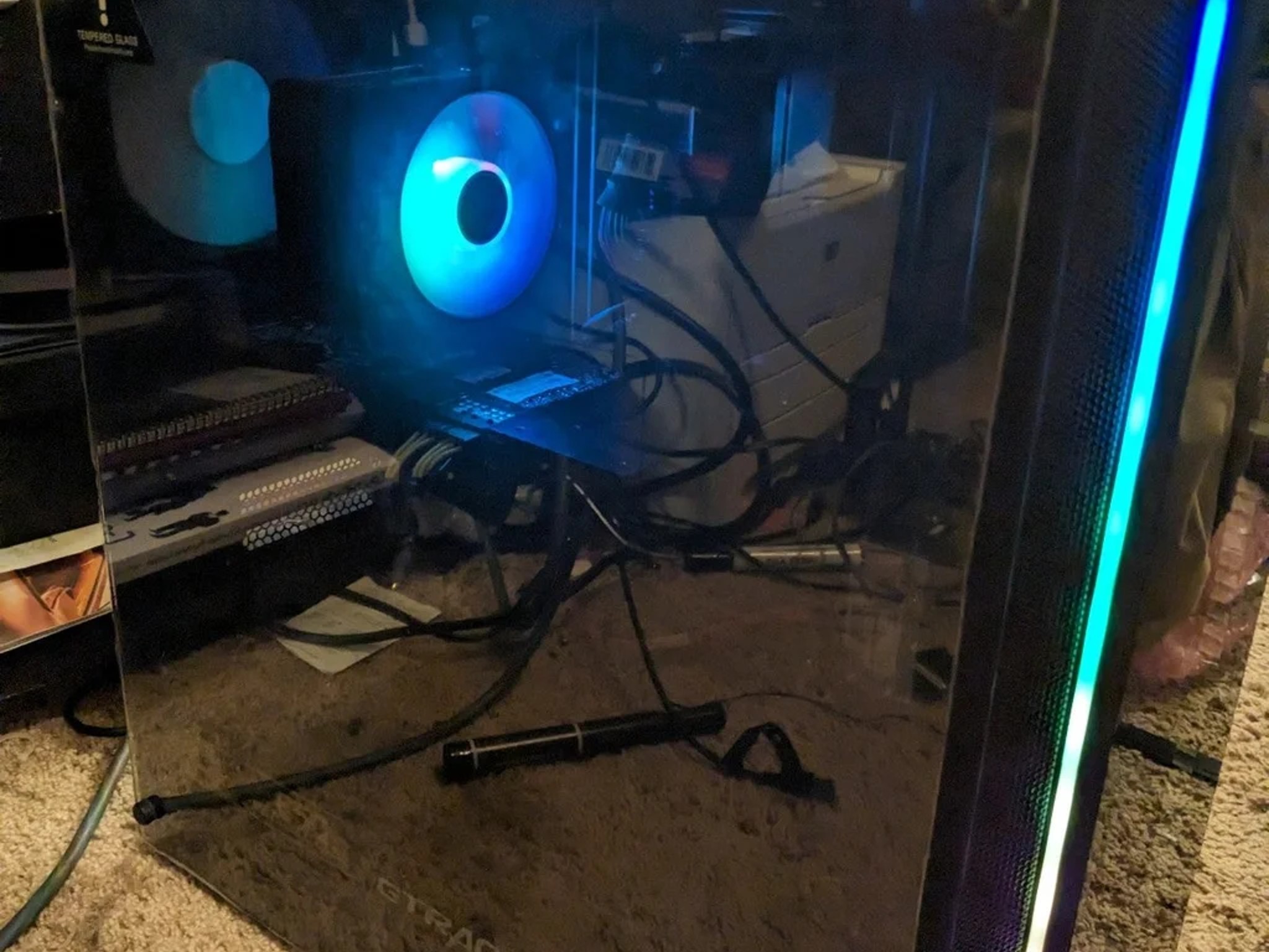 Gaming PC - RGB, Win11, WiFi, i5-6600, 16GB RAM, 480GB SSD, GTX 970 GREAT STARTER SYSTEM