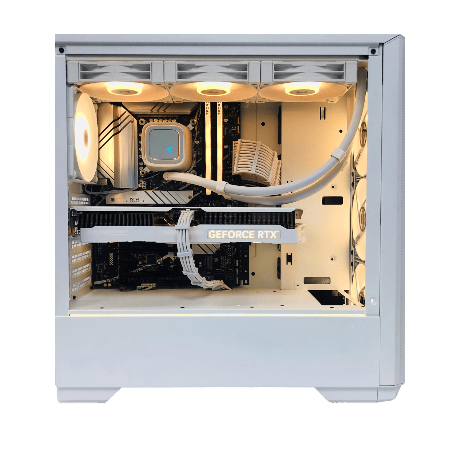 The Guardian White i7-13700KF 5.8GHz, RTX 4070  12GB, 1TB NVME SSD, 32GB RGB DDR5, 850W PSU