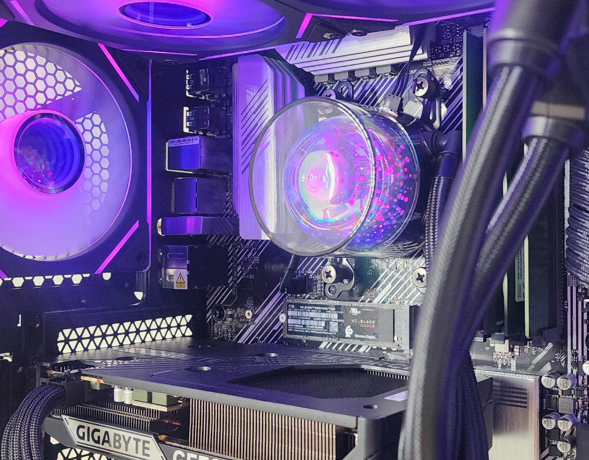 Gaming PC Ryzen 7 5700X 16GB RAM 1TB SSD RTX 5060  8GB Windows 11 Computer