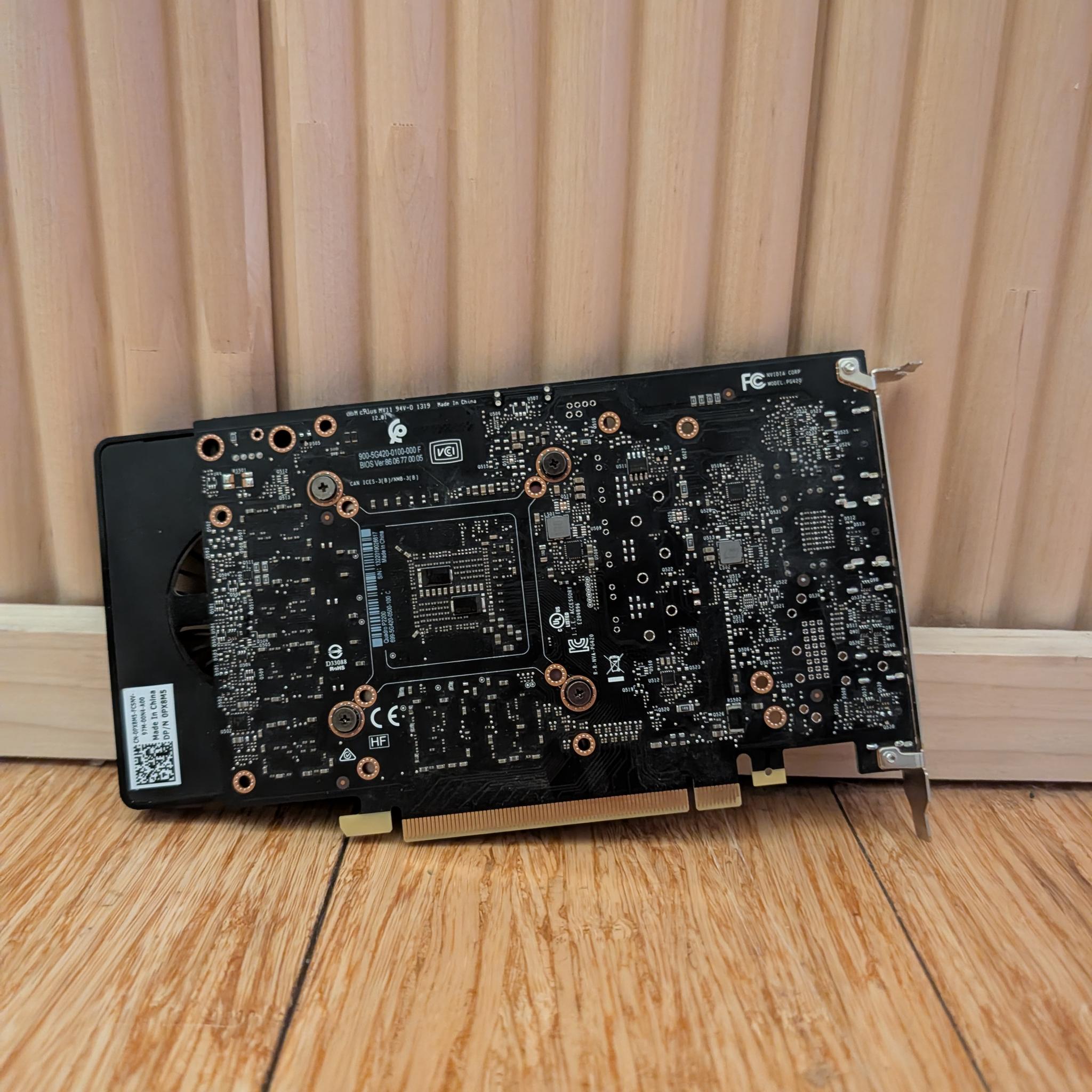 Nvidia Quadro P2200 5GB PNY