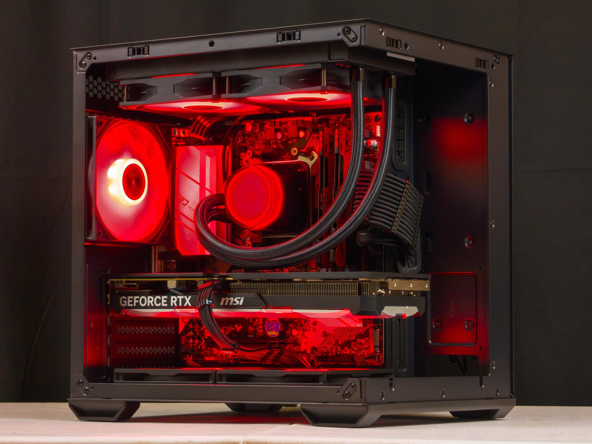 ❤️🖤 RTX 4060 Ti / Ryzen 7 3700X / 32GB Gaming PC 🖤❤️