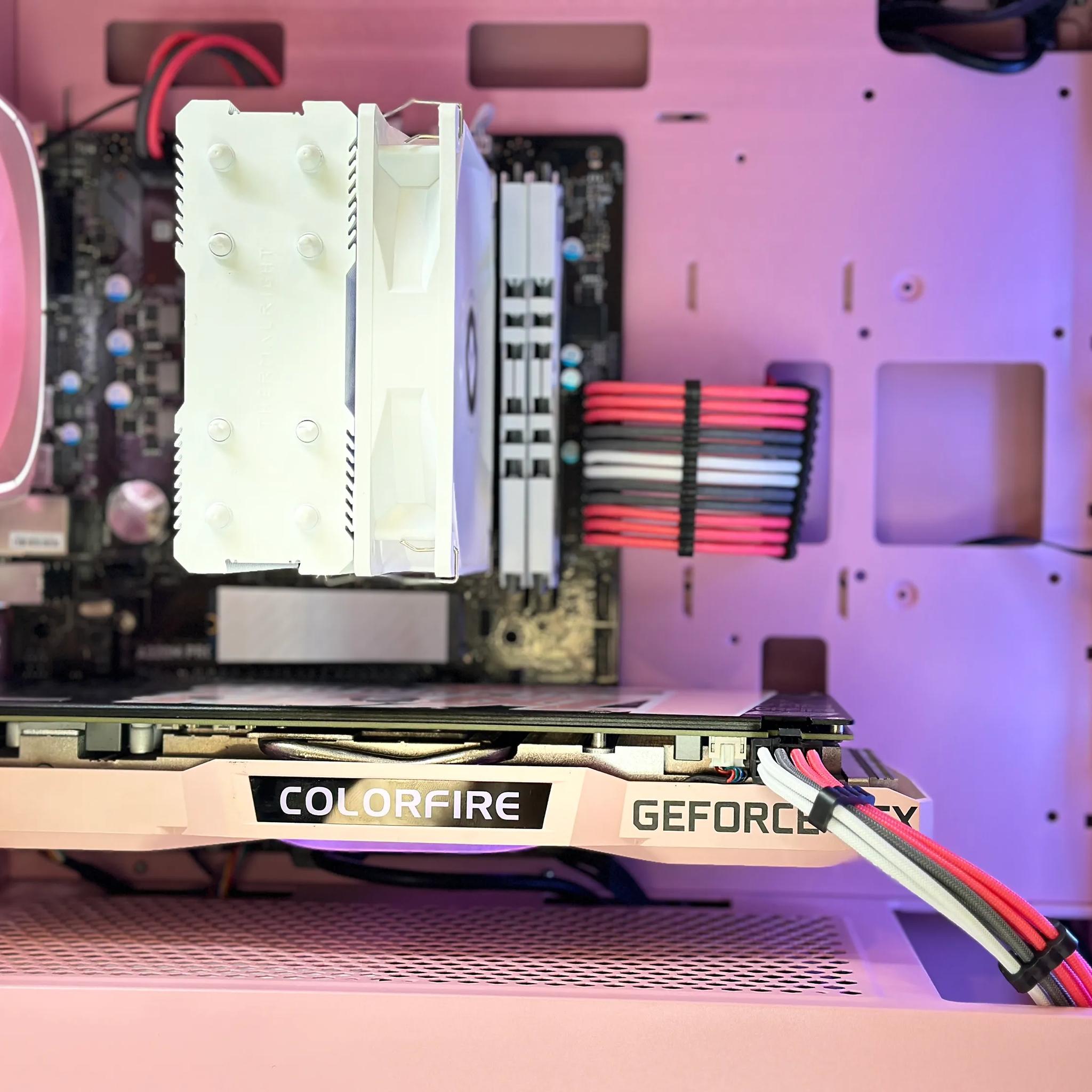 🌸Rose 🌸Gaming PC🌸Nvidia GTX 1660 Super 🌸AMD Ryzen 5 3500X🌸 16GB DDR4🌸1TB SSD NVME