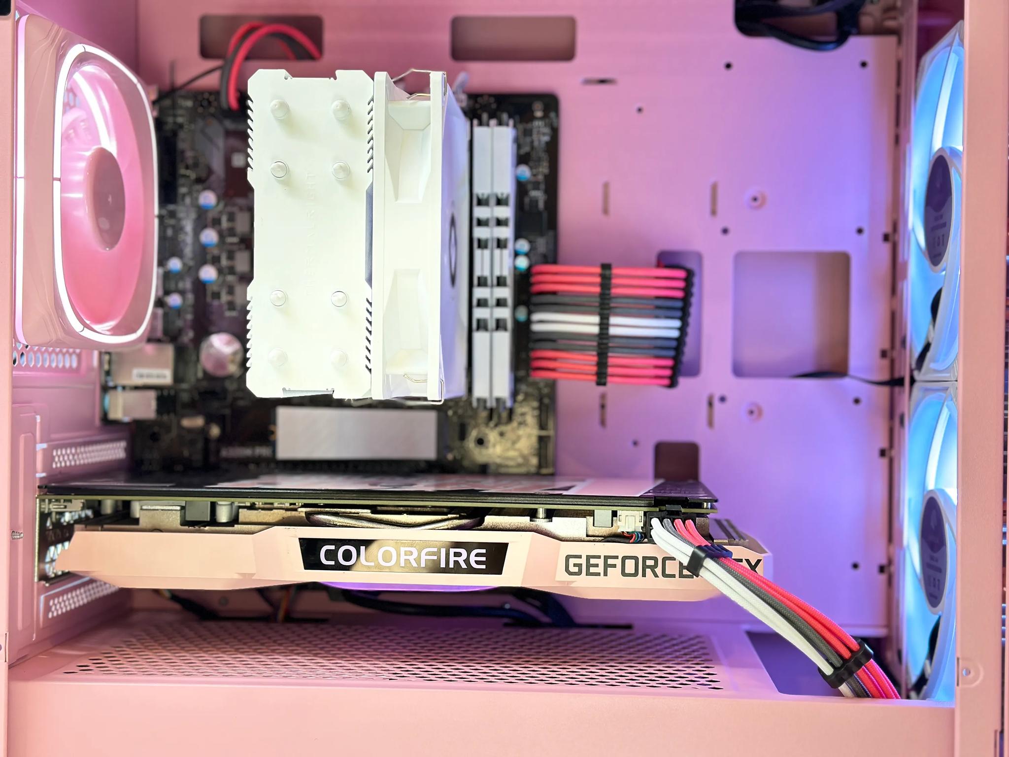 🌸Rose 🌸Gaming PC🌸Nvidia GTX 1660 Super 🌸AMD Ryzen 5 3500X🌸 16GB DDR4🌸1TB SSD NVME