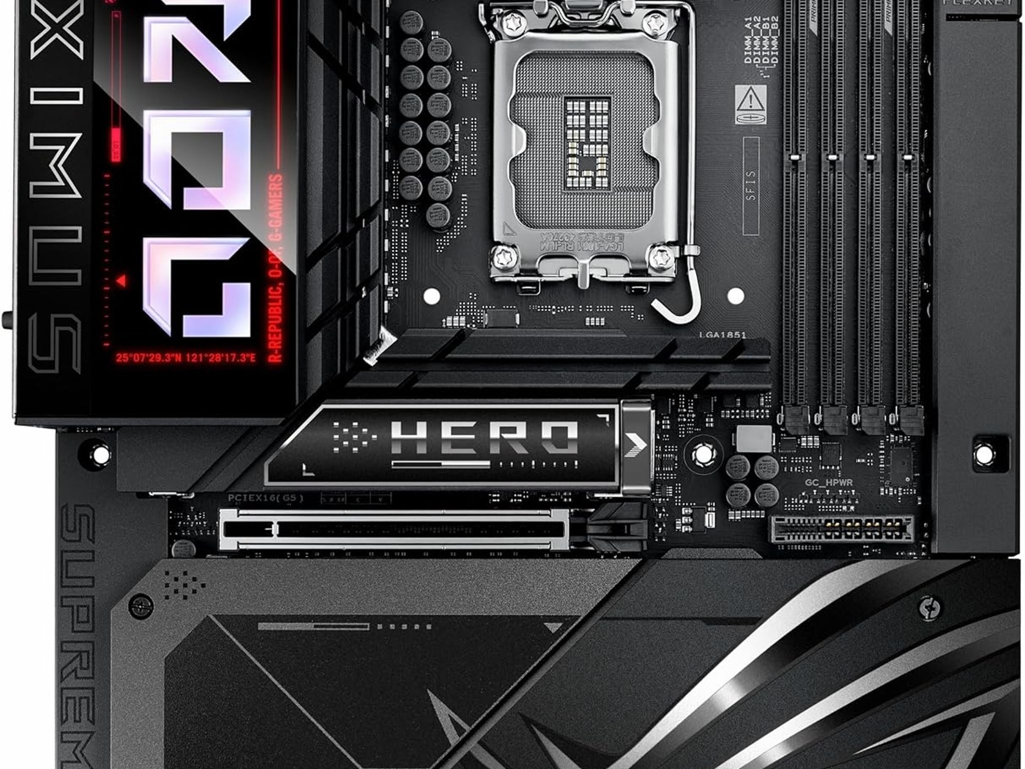 ASUS ROG MAXIMUS Z890 HERO BTF Intel Z890 LGA 1851 ATX DDR5 Desktop Motherboard
