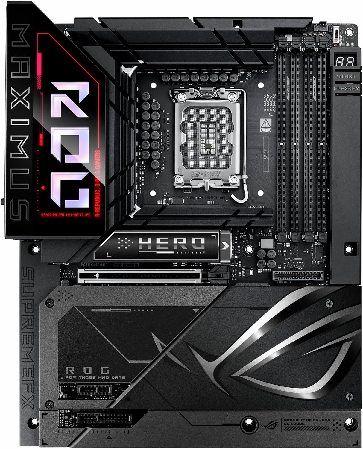 ASUS ROG MAXIMUS Z890 HERO BTF Intel Z890 LGA 1851 ATX DDR5 Desktop Motherboard