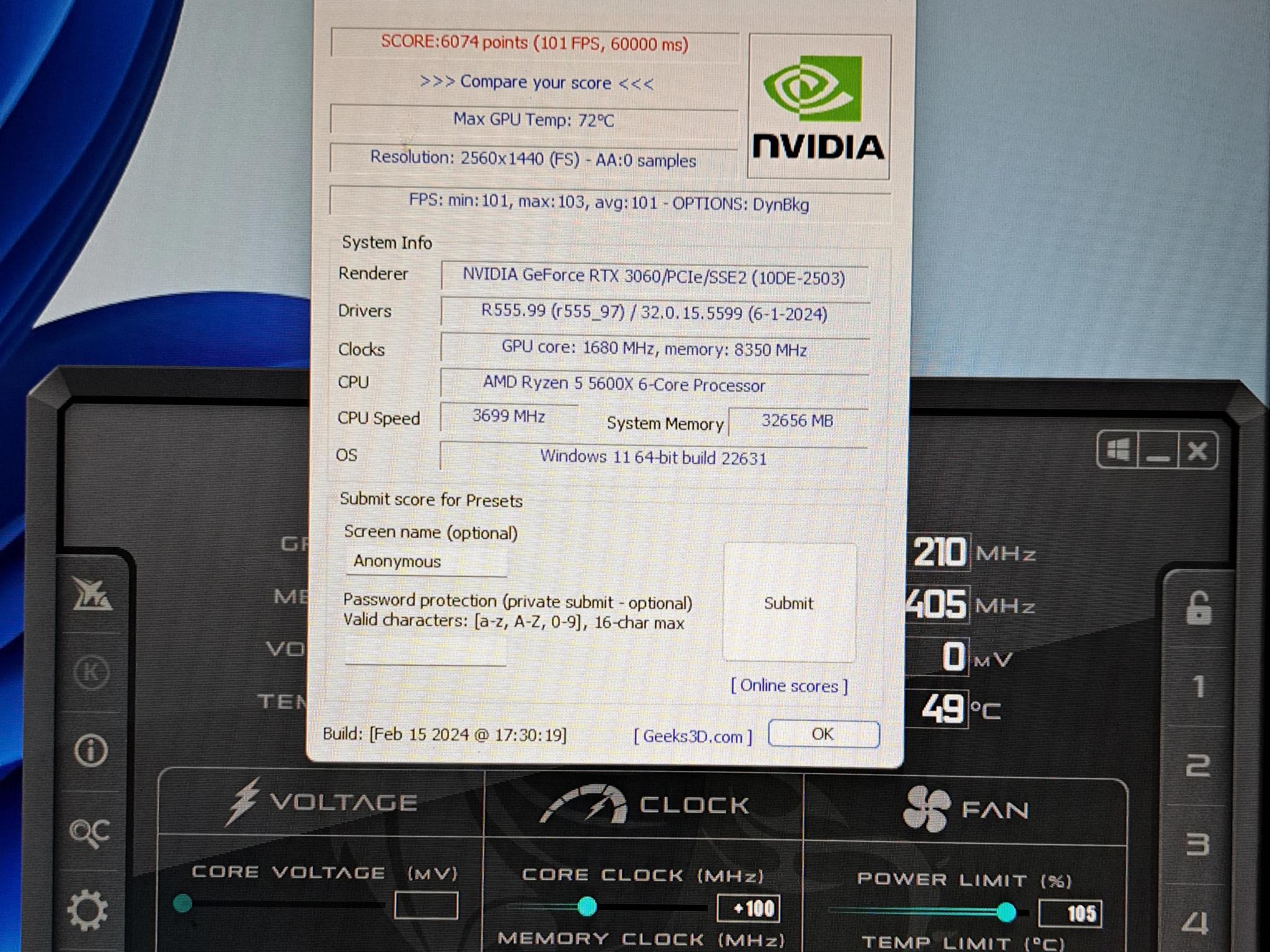 1440p/4k Gaming PC - Ryzen 5600X - EVGA RTX 3060 XC 12GB - 32GB RAM - 1.25 TB Storage