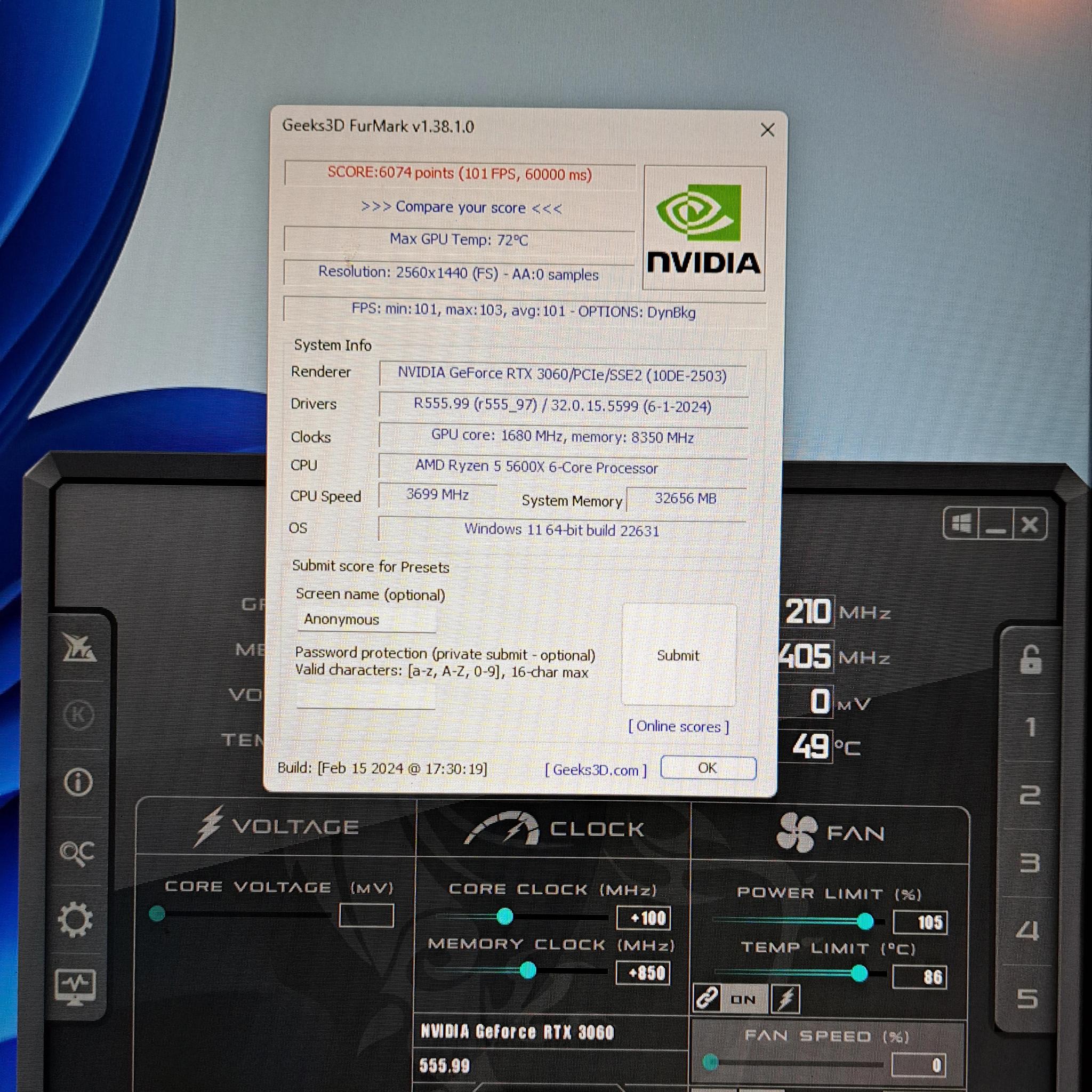 1440p/4k Gaming PC - Ryzen 5600X - EVGA RTX 3060 XC 12GB - 32GB RAM - 1.25 TB Storage