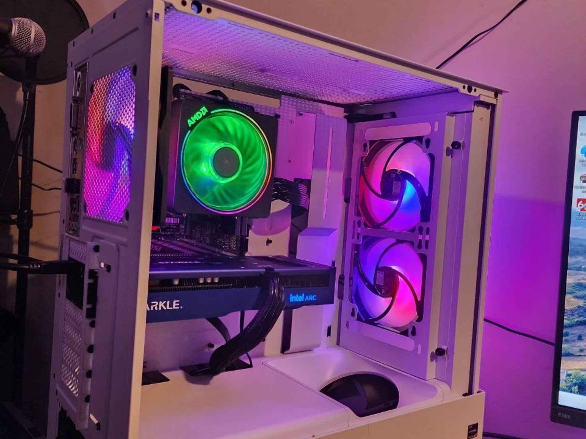 Arc B570 Custom Gaming PC - Ryzen 5 3600, 1TB NVMe SSD