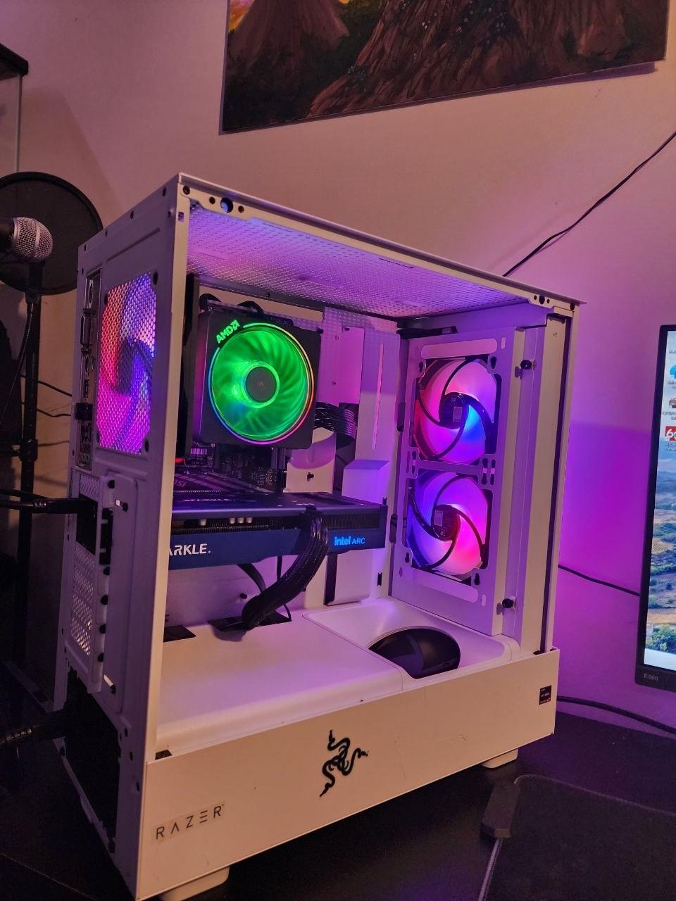 Arc B570 Custom Gaming PC - Ryzen 5 3600, 1TB NVMe SSD