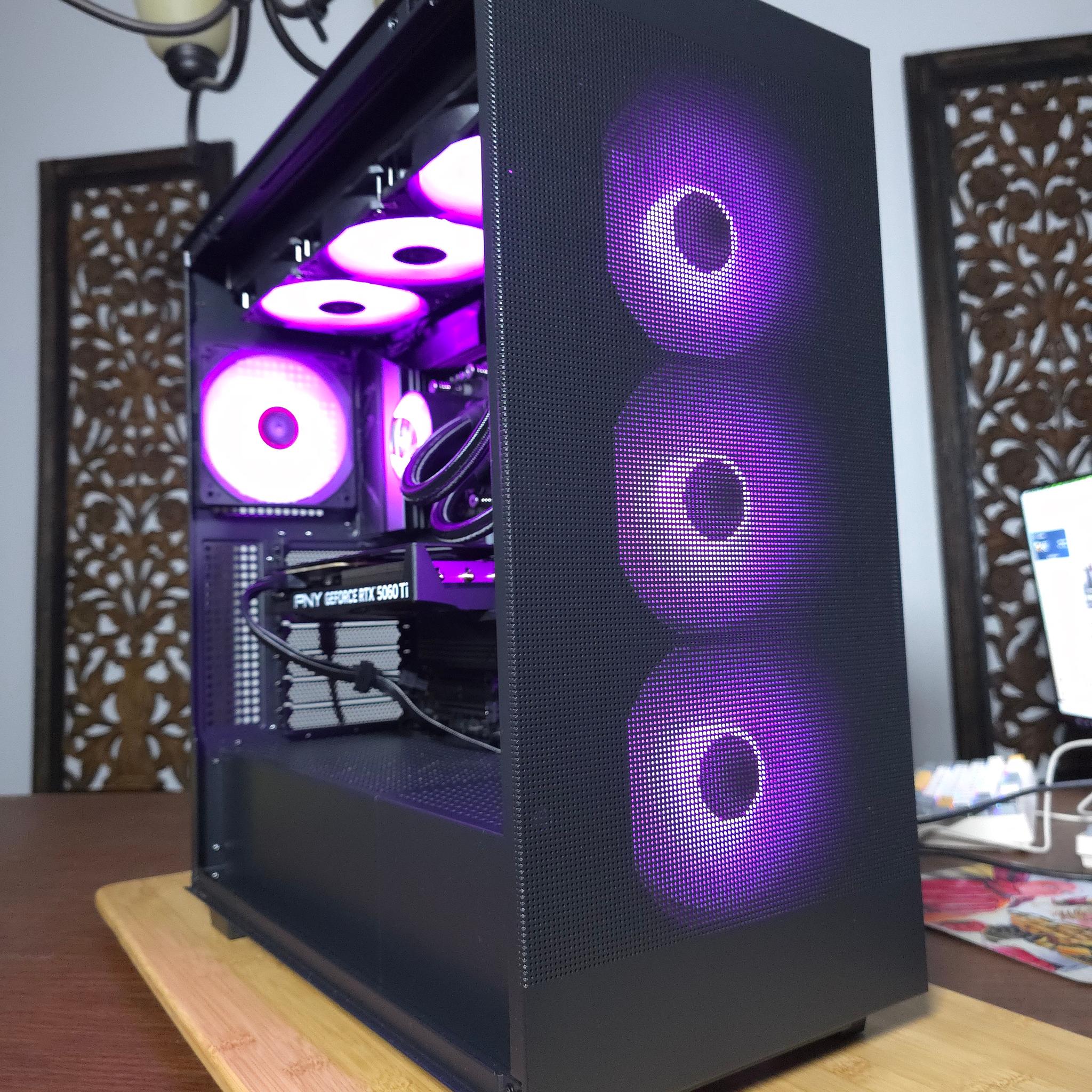 🟣 RTX 5060 Ti 16GB Gaming PC 🔥 | Ryzen 5 7600X | 16GB DDR5 | 1TB NVMe | 1440p Beast