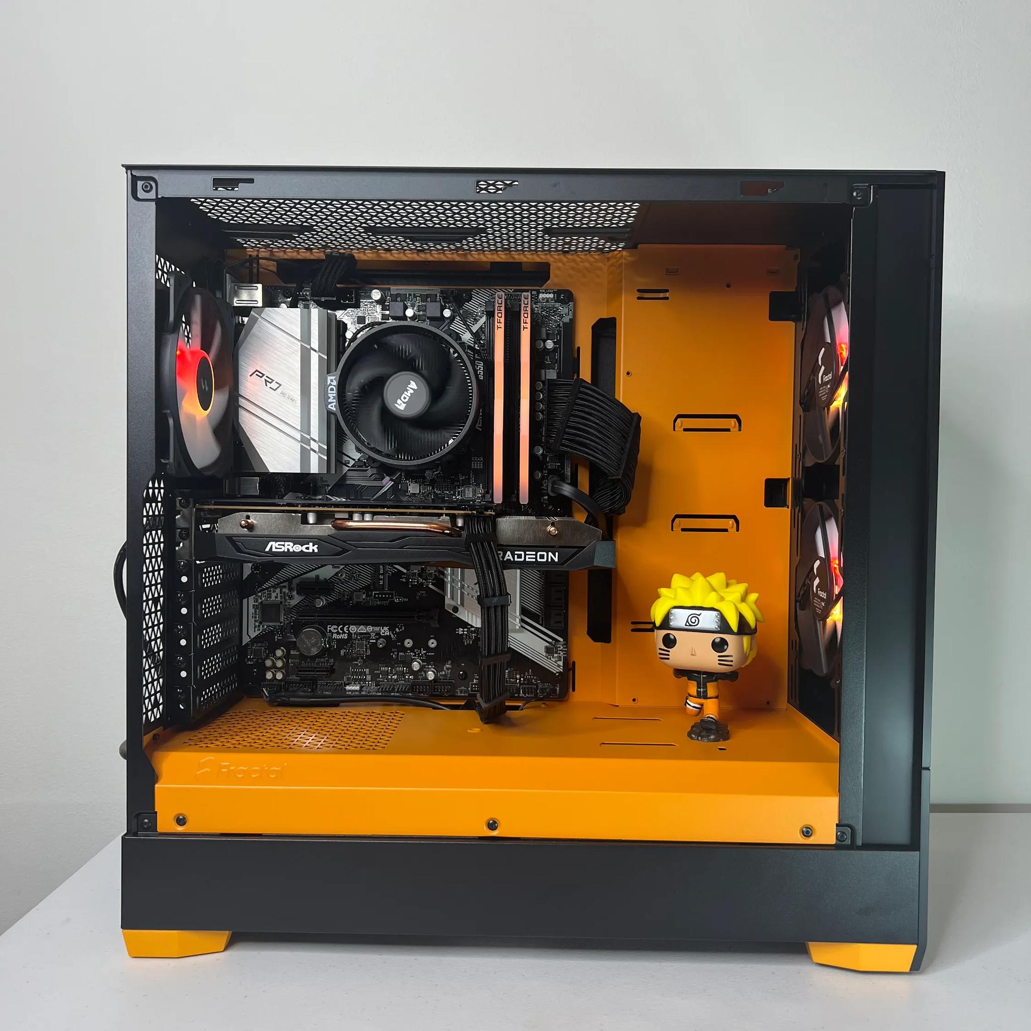 🔶🦊🖤Naruto | Ryzen 5 5600G | RX 6650xt 8GB | 16GB RAM 🖤🦊🔶
