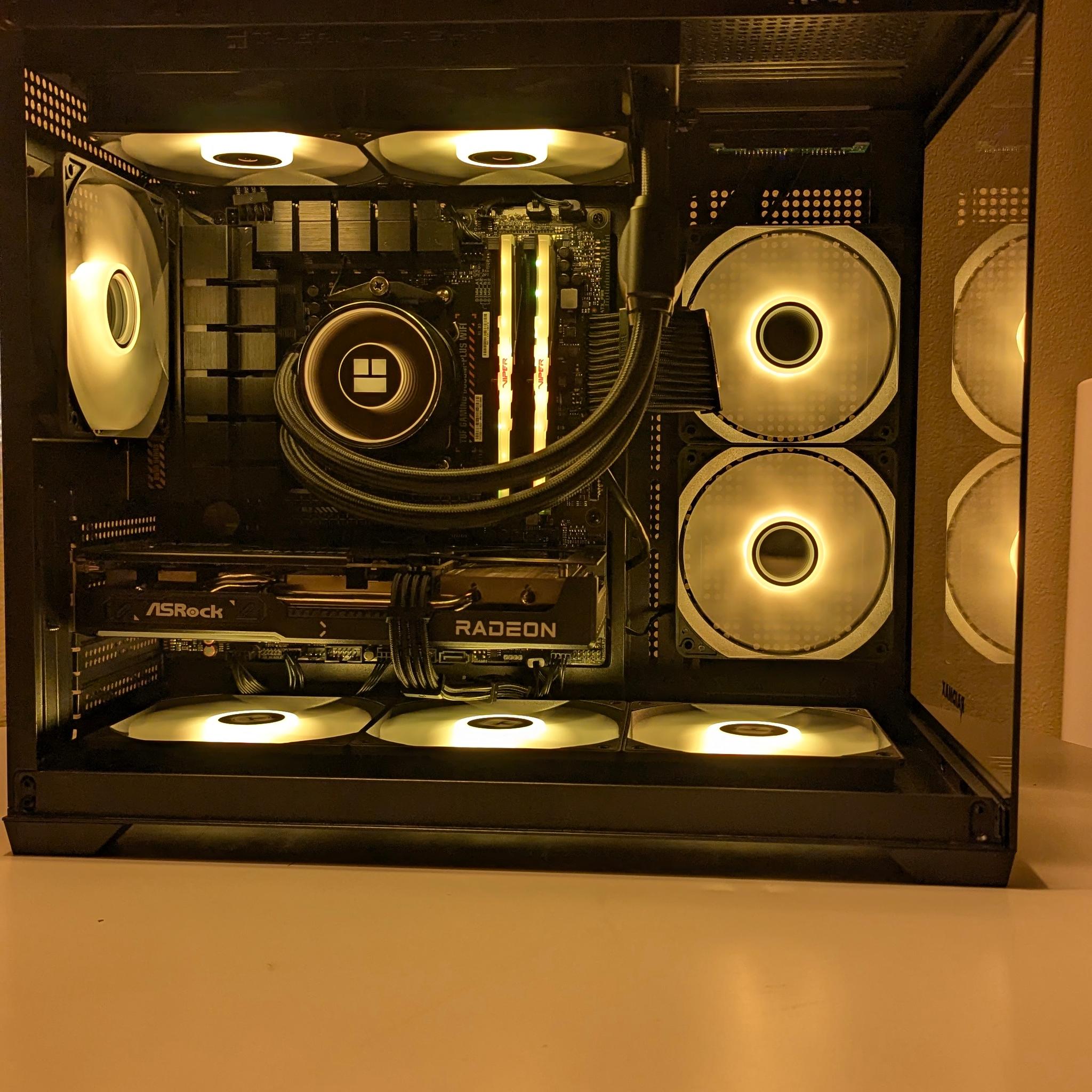Copy of |RX 9060XT 16GB | Ryzen 9600X| 32GB DDR5 | 1TB SSD | 240mm AIO | Win 11 Pro – ALL NEW