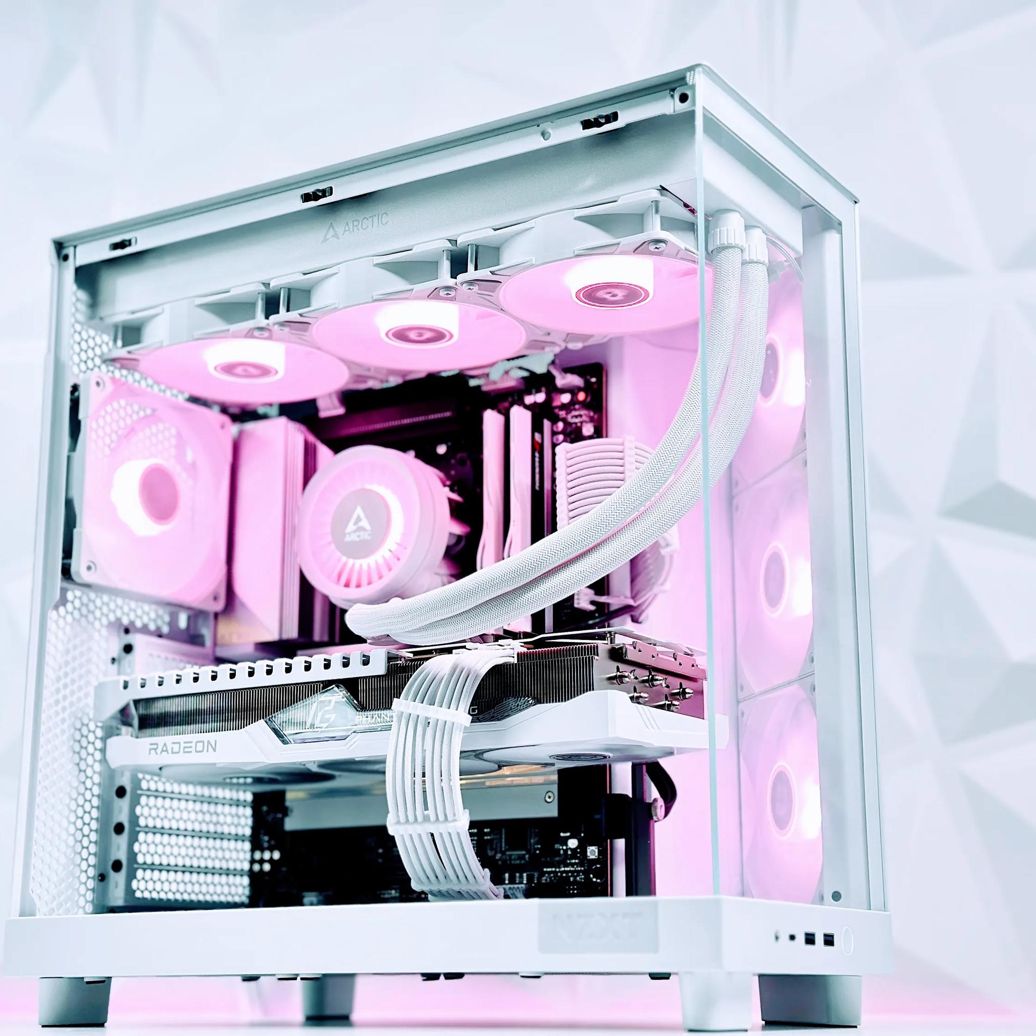 ❄️🤍🐻‍❄️Artic⚪AMD RX 7900 XT 20GB⚪AMD Ryzen 7 7700⚪32GB DDR5⚪1TB NVME