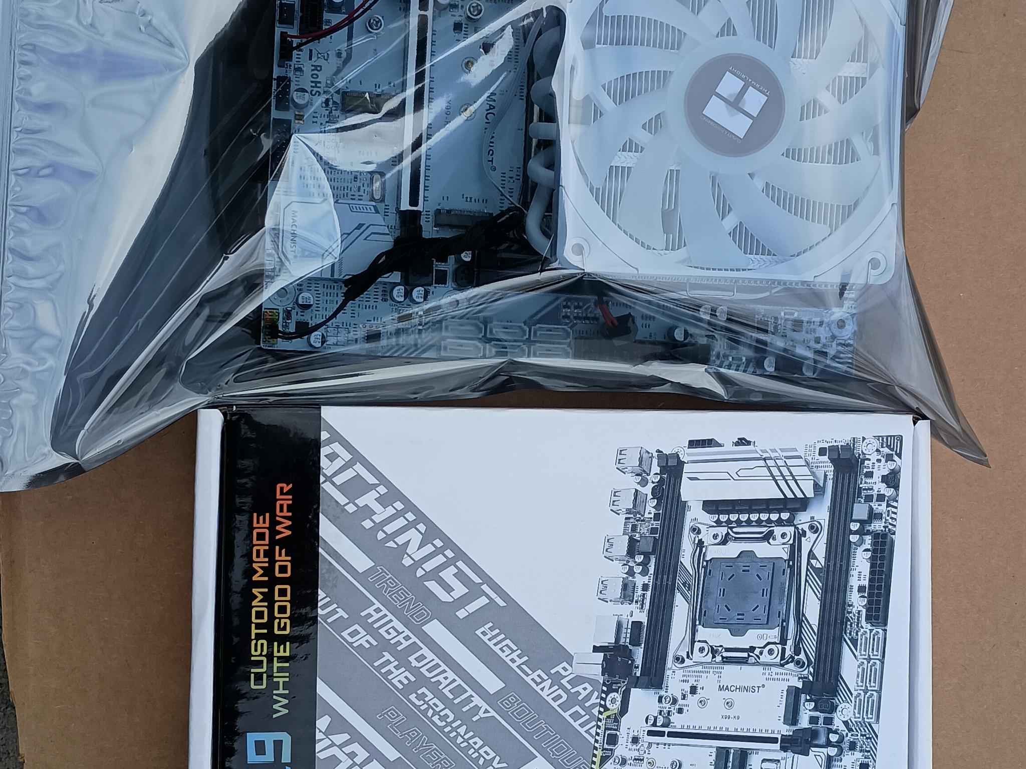 Machinist X99 K9 MB /W Xeon E5-2660 v4 & 8GB DDR4 Ram