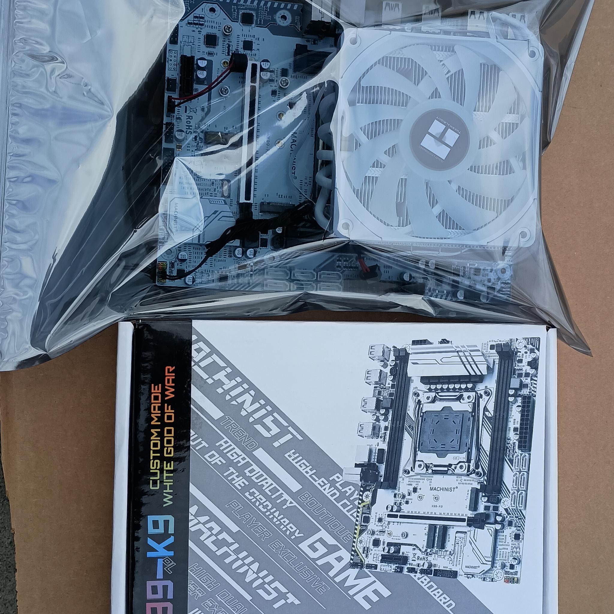 Machinist X99 K9 MB /W Xeon E5-2660 v4 & 8GB DDR4 Ram