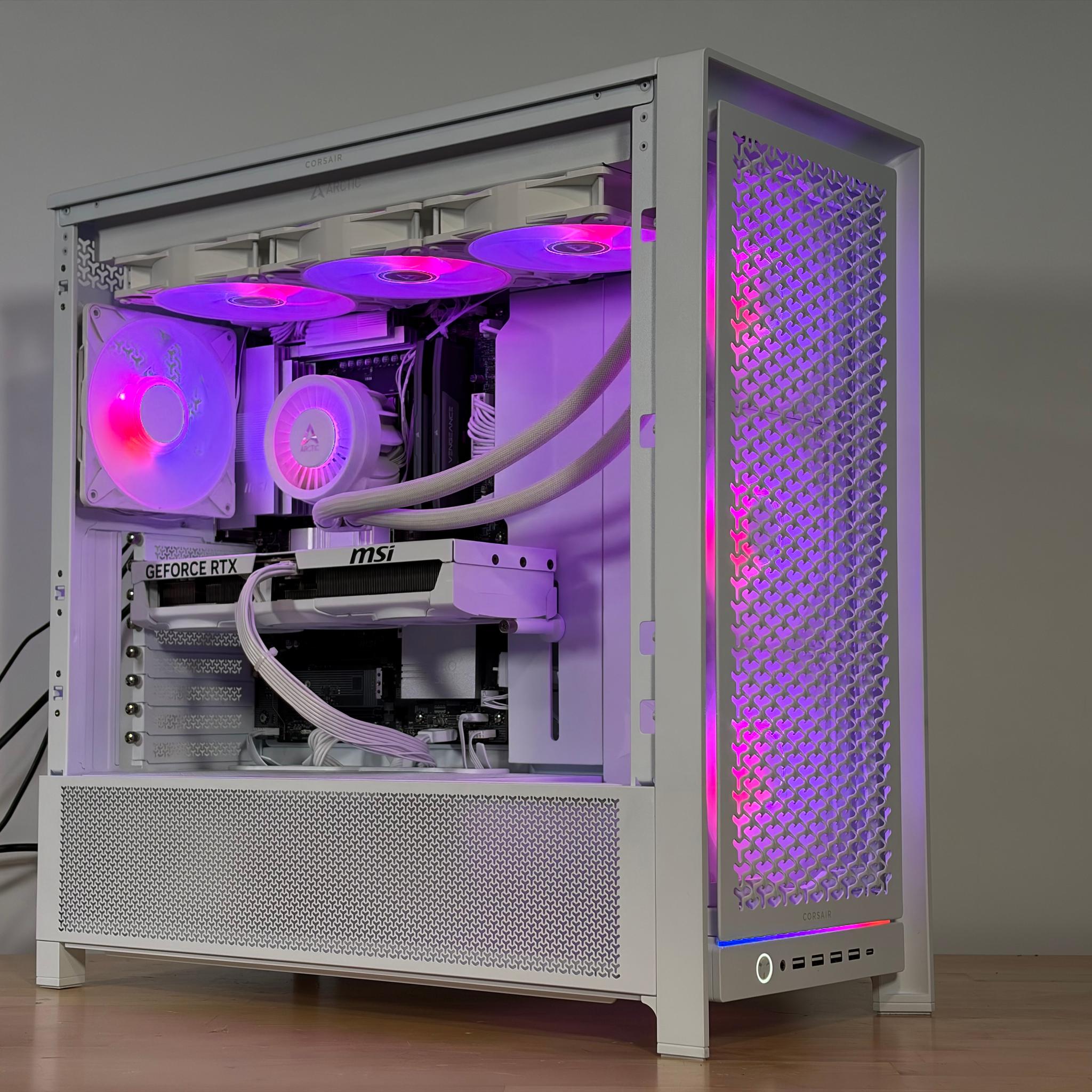 GeForce RTX 5080, Ryzen 7 9800X3D, 96GB RAM Gaming Beast
